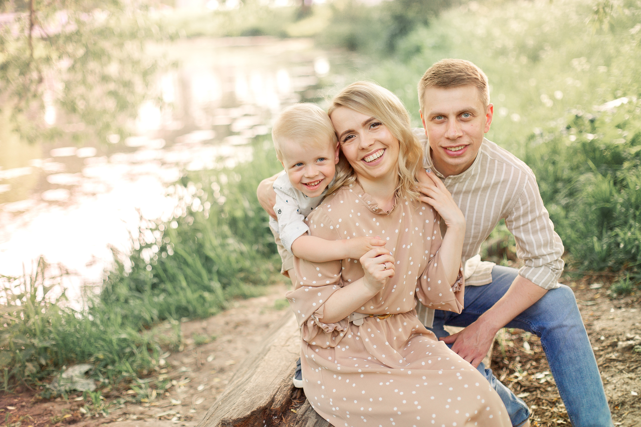 Про Илью, Настю и Семёна. Семейный и детский фотограф в Туле