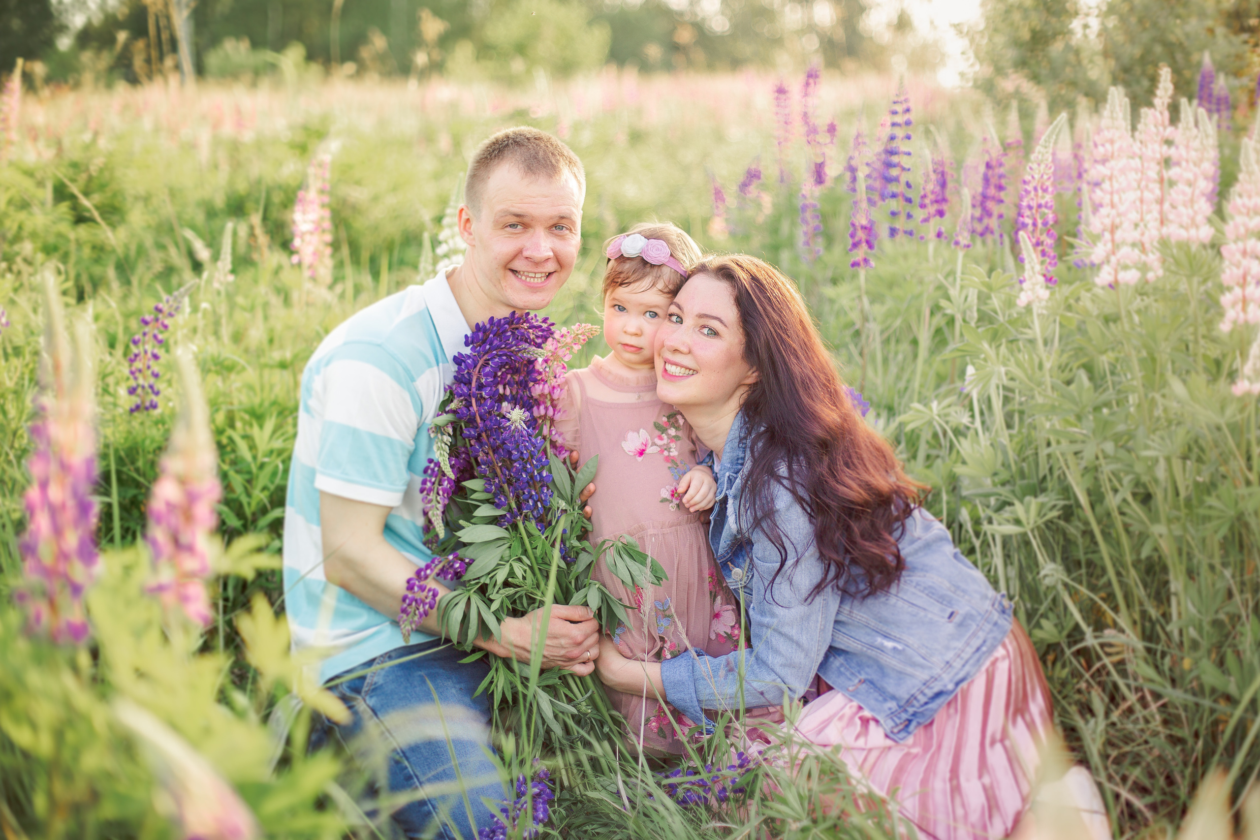 Про Лёшу, Дашу и Марусю. Семейный и детский фотограф в Туле