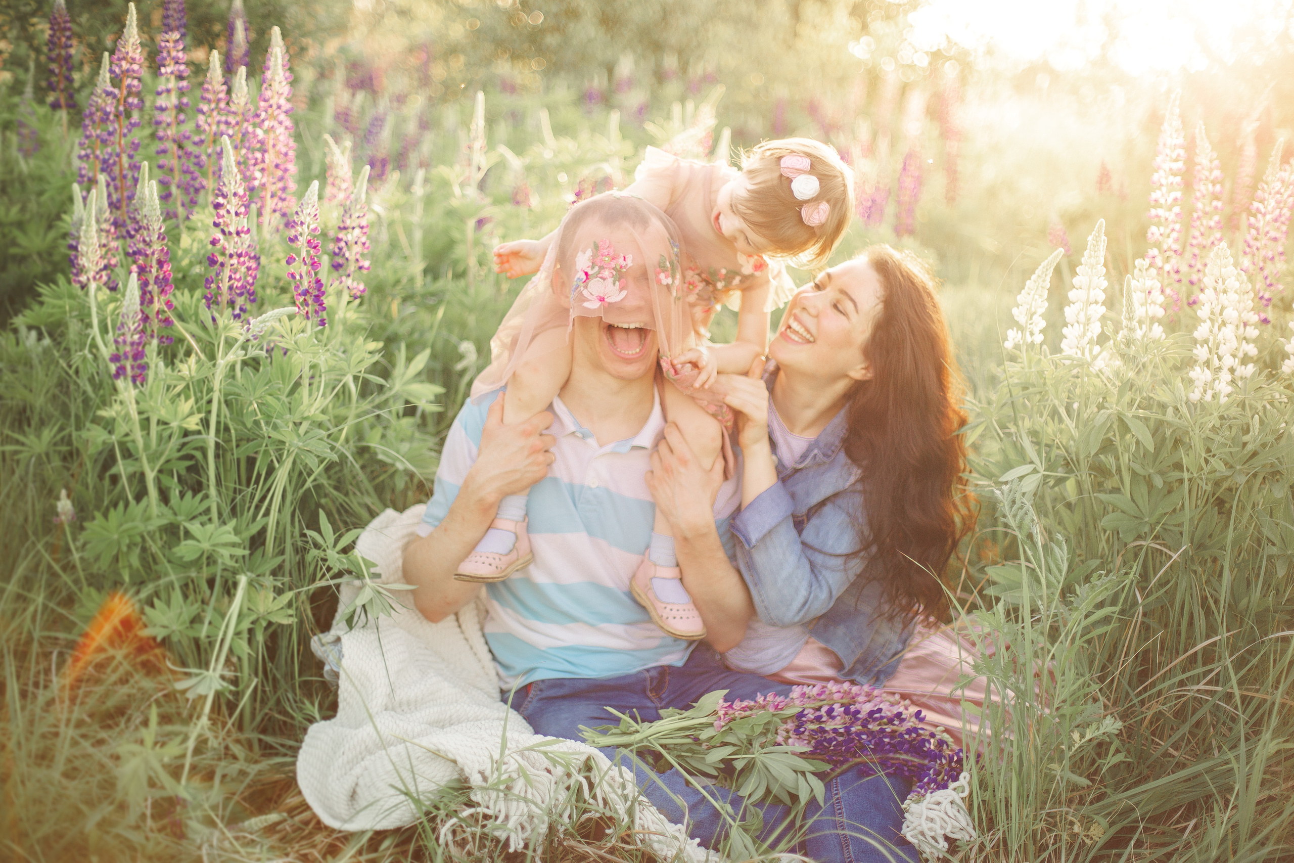Про Лёшу, Дашу и Марусю. Семейный и детский фотограф в Туле