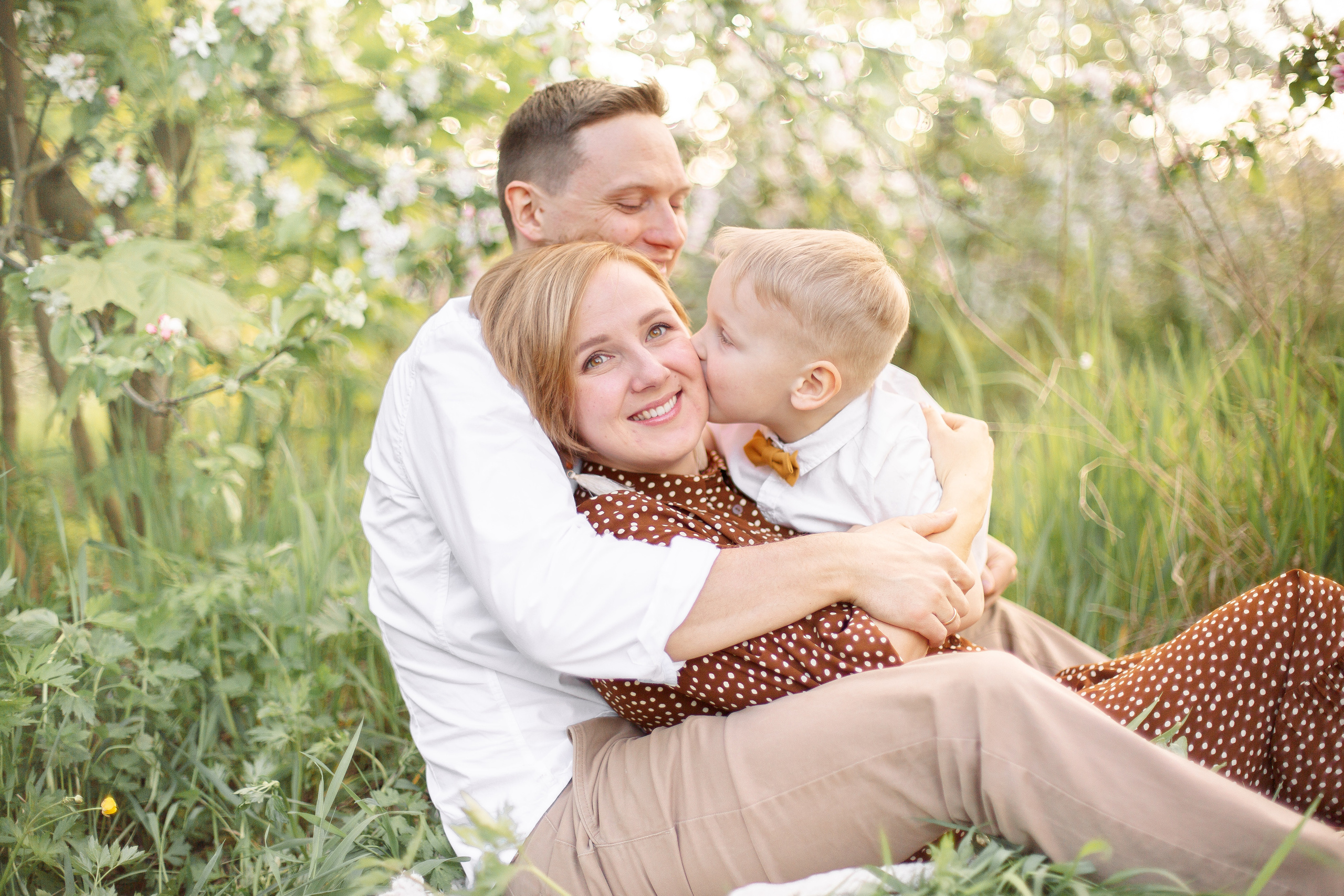 Саша, Настя, Лёва и…. Семейный и детский фотограф в Туле