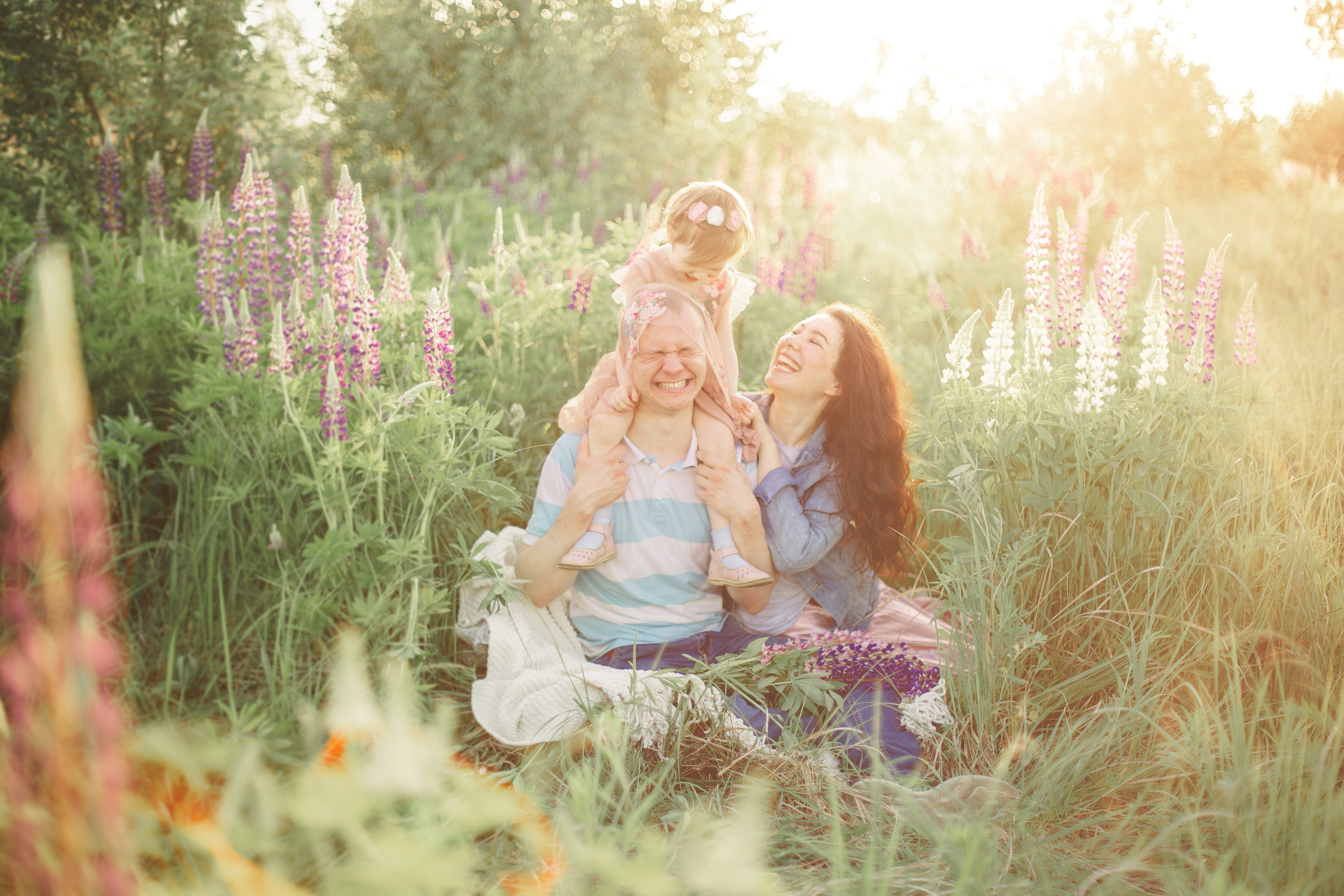 Про Лёшу, Дашу и Марусю. Семейный и детский фотограф в Туле