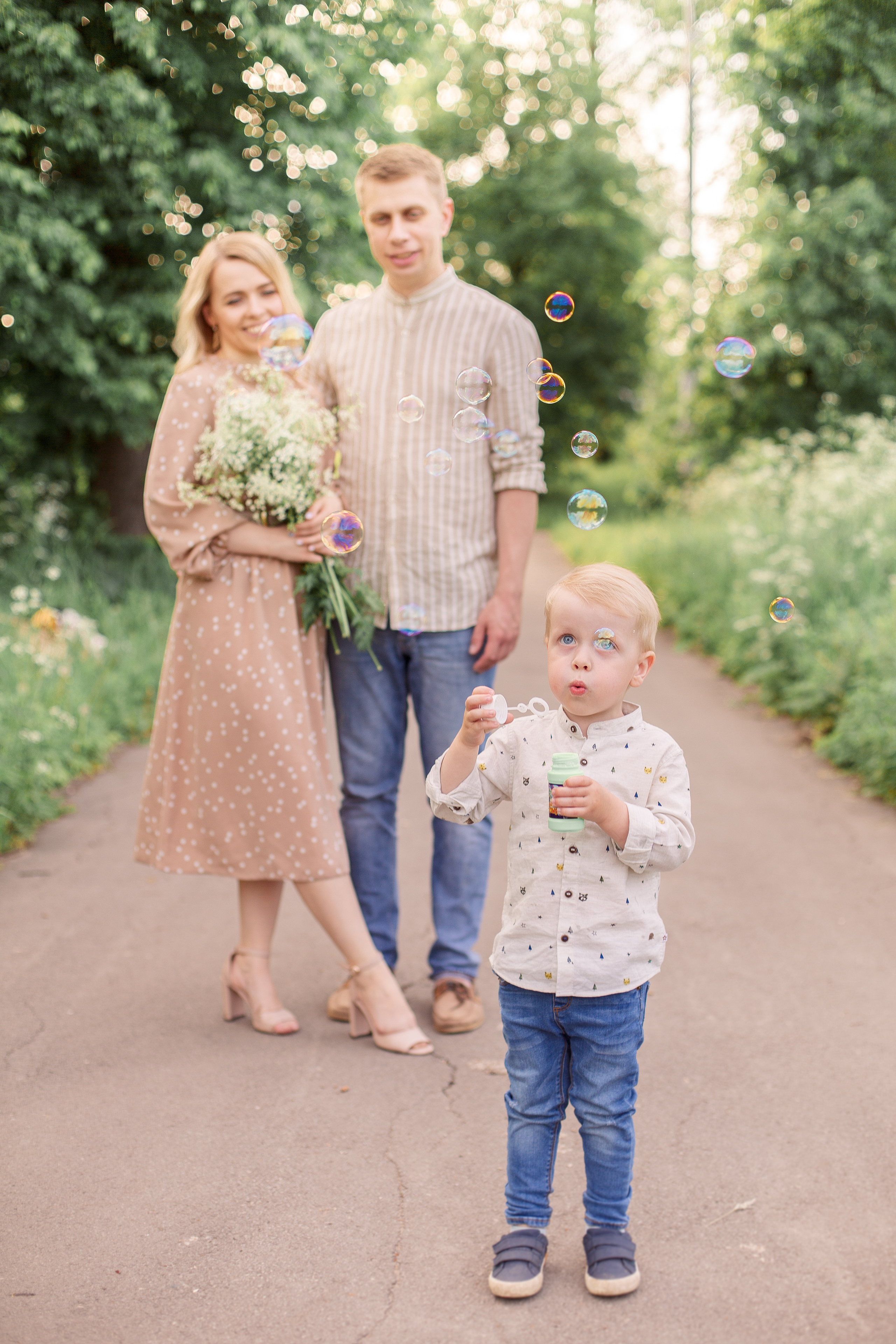 Про Илью, Настю и Семёна. Семейный и детский фотограф в Туле