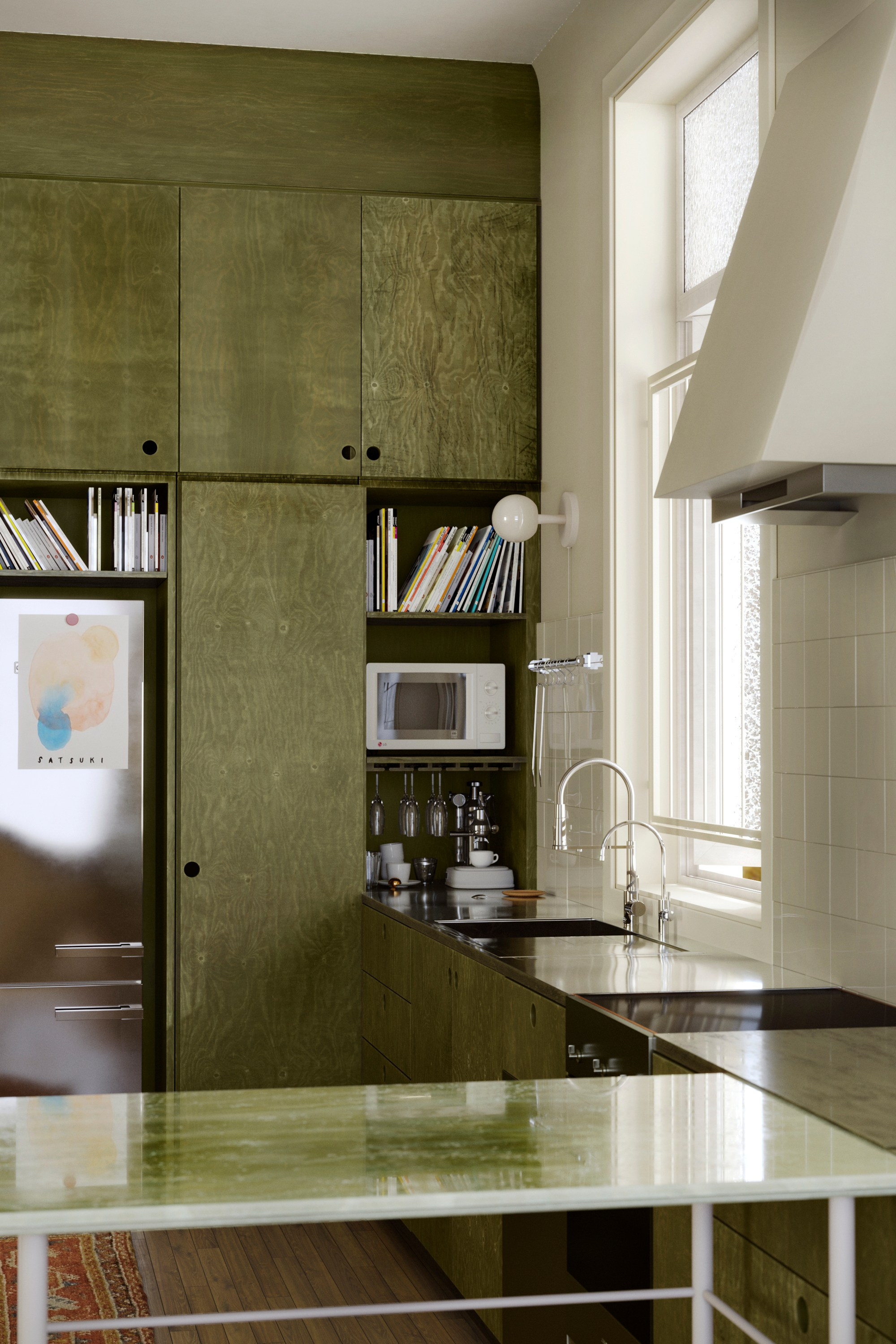 Green Kitchen. designed by zuzana_and_nicholas. Визуализации Дизайн проектов