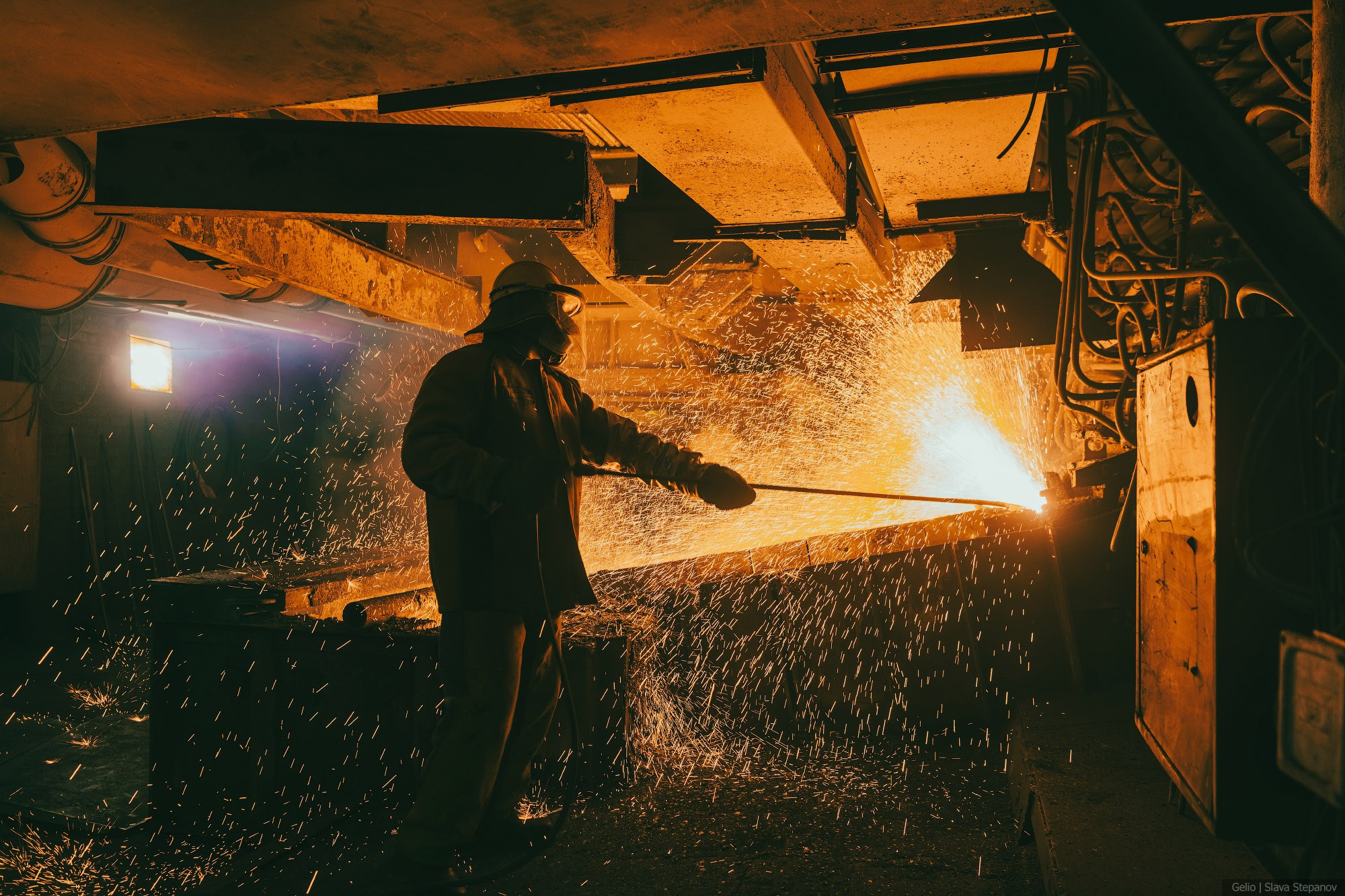 Металлургия. Фотограф Слава Степанов, Gelio