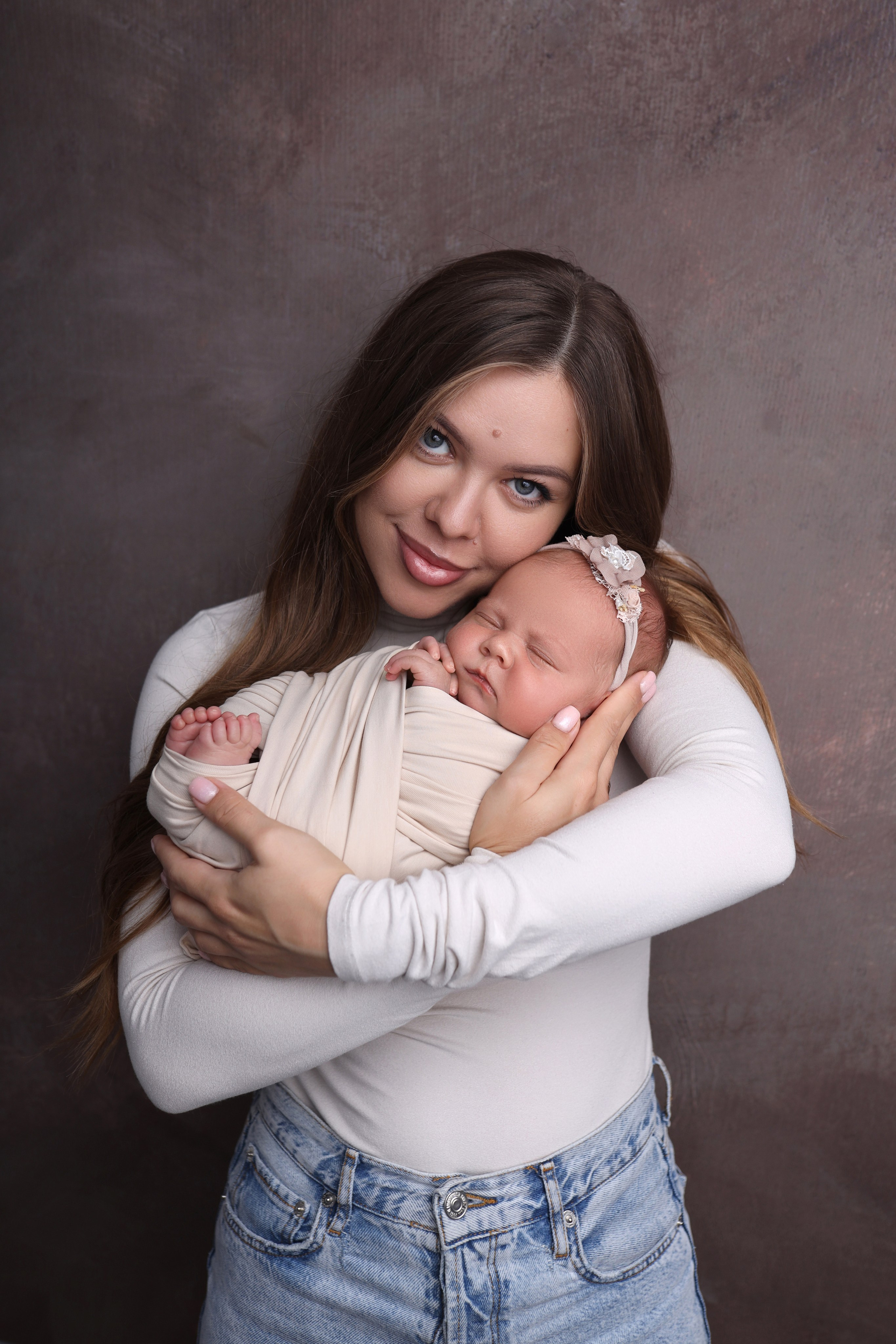 Newborn девочки. Фотограф новорожденных Модяева Ирина