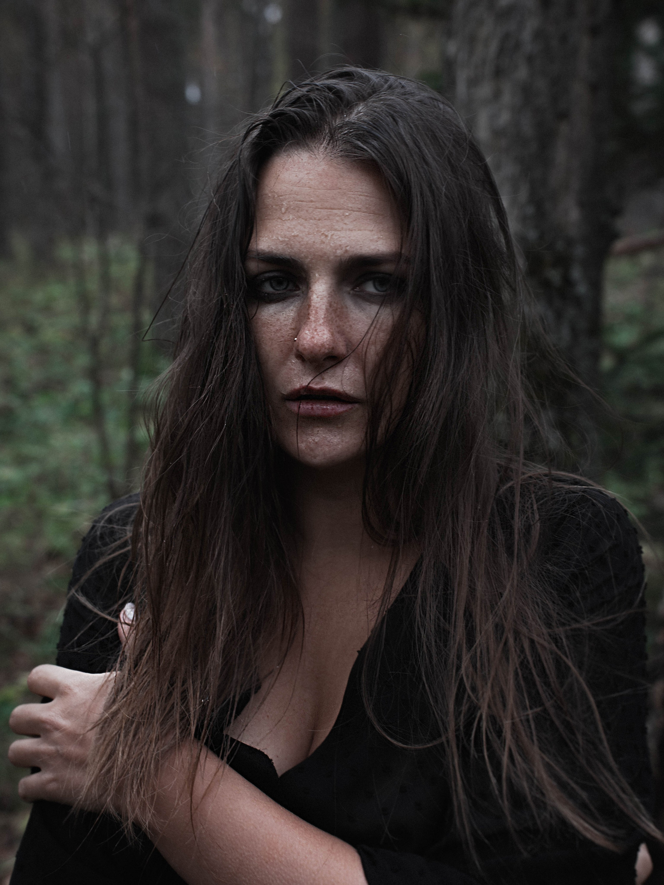 Лес Холод Октябрь. Ню Фотограф Александр Касымов Москва, фотосессии, Химки фотограф