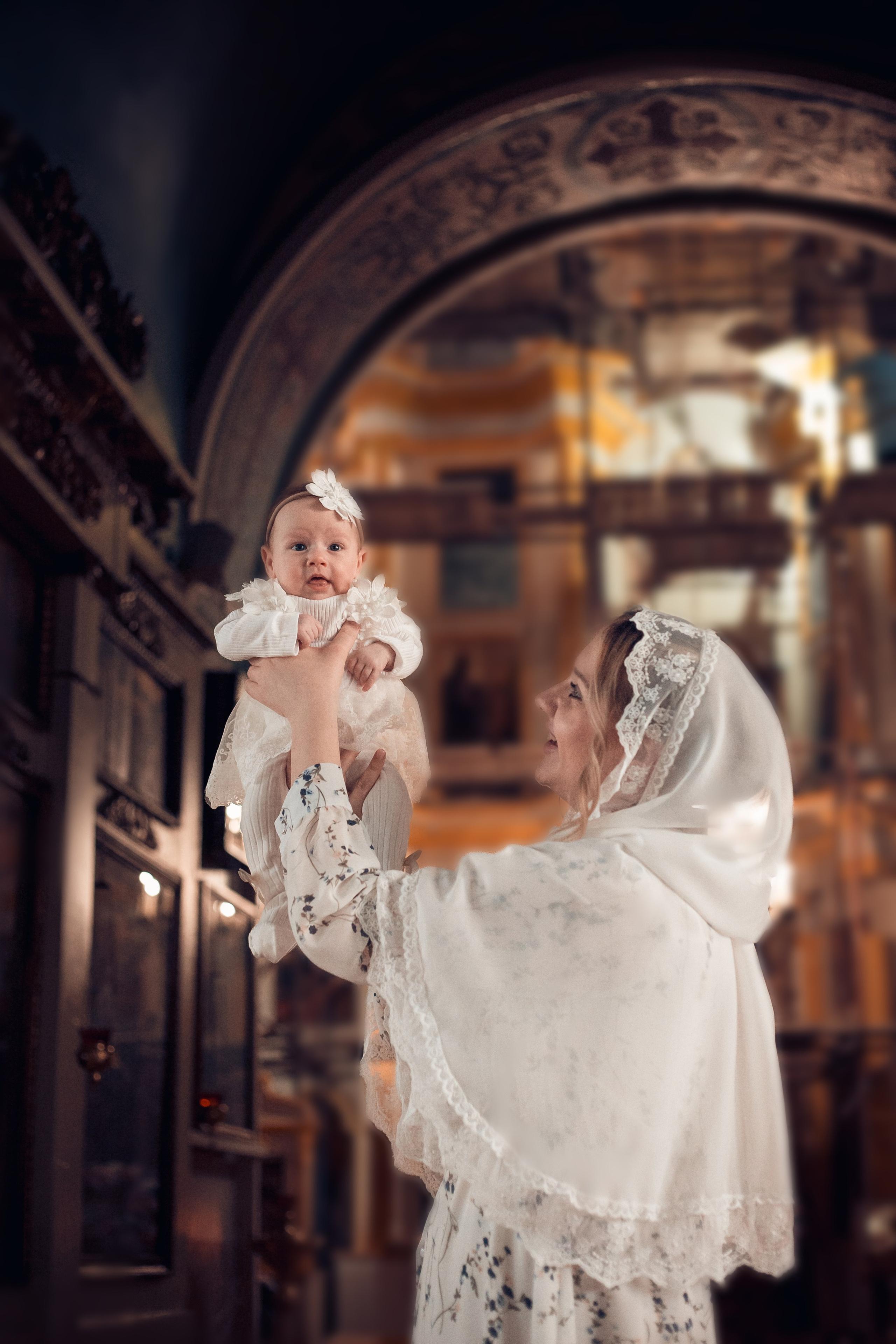 Съёмка крещения в Калуге