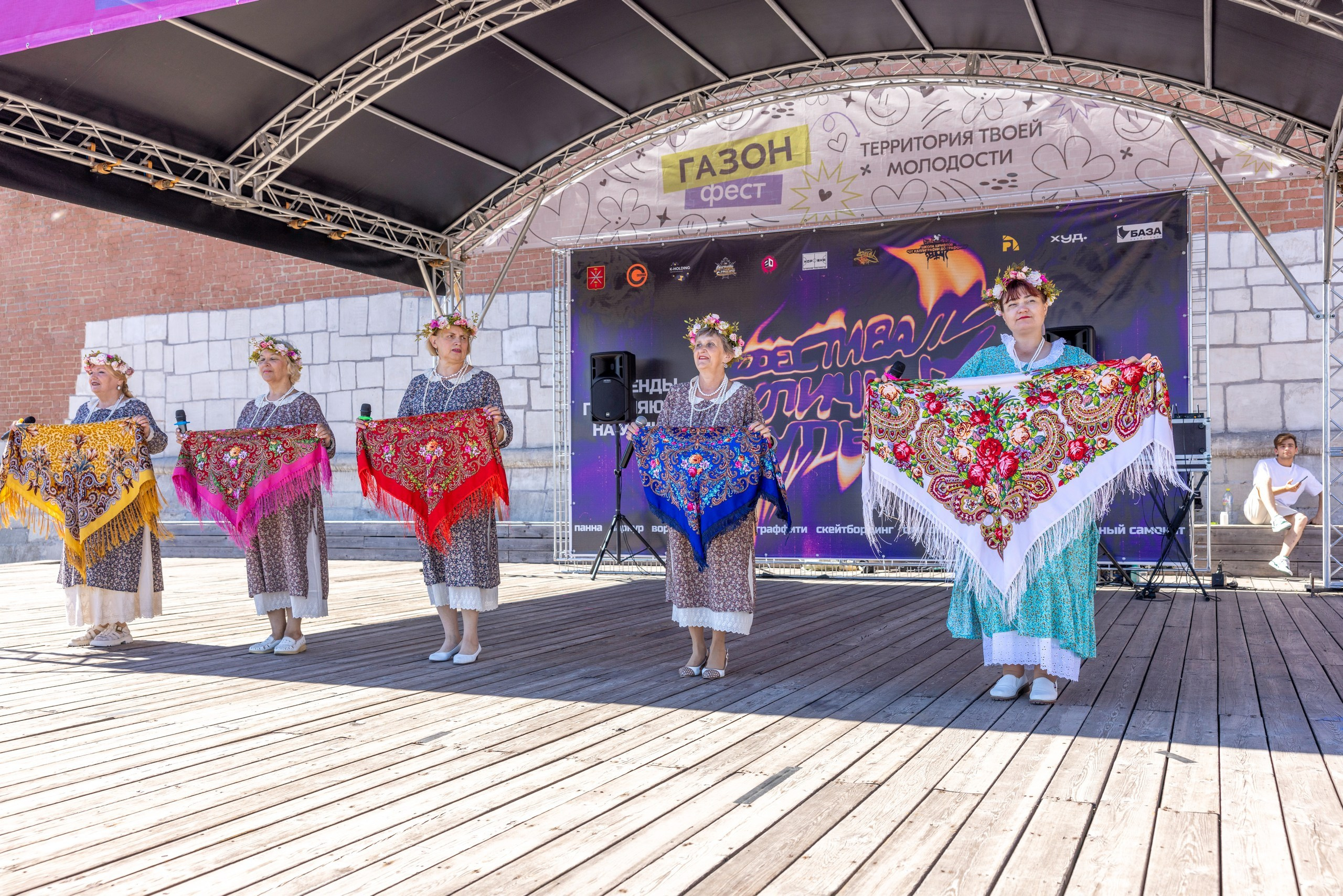 Фестиваль «Ромашковый хоровод». Северная ходьба. Фотограф в Туле Крупский АнДРей. Фотостудия «КАДР71» в Туле