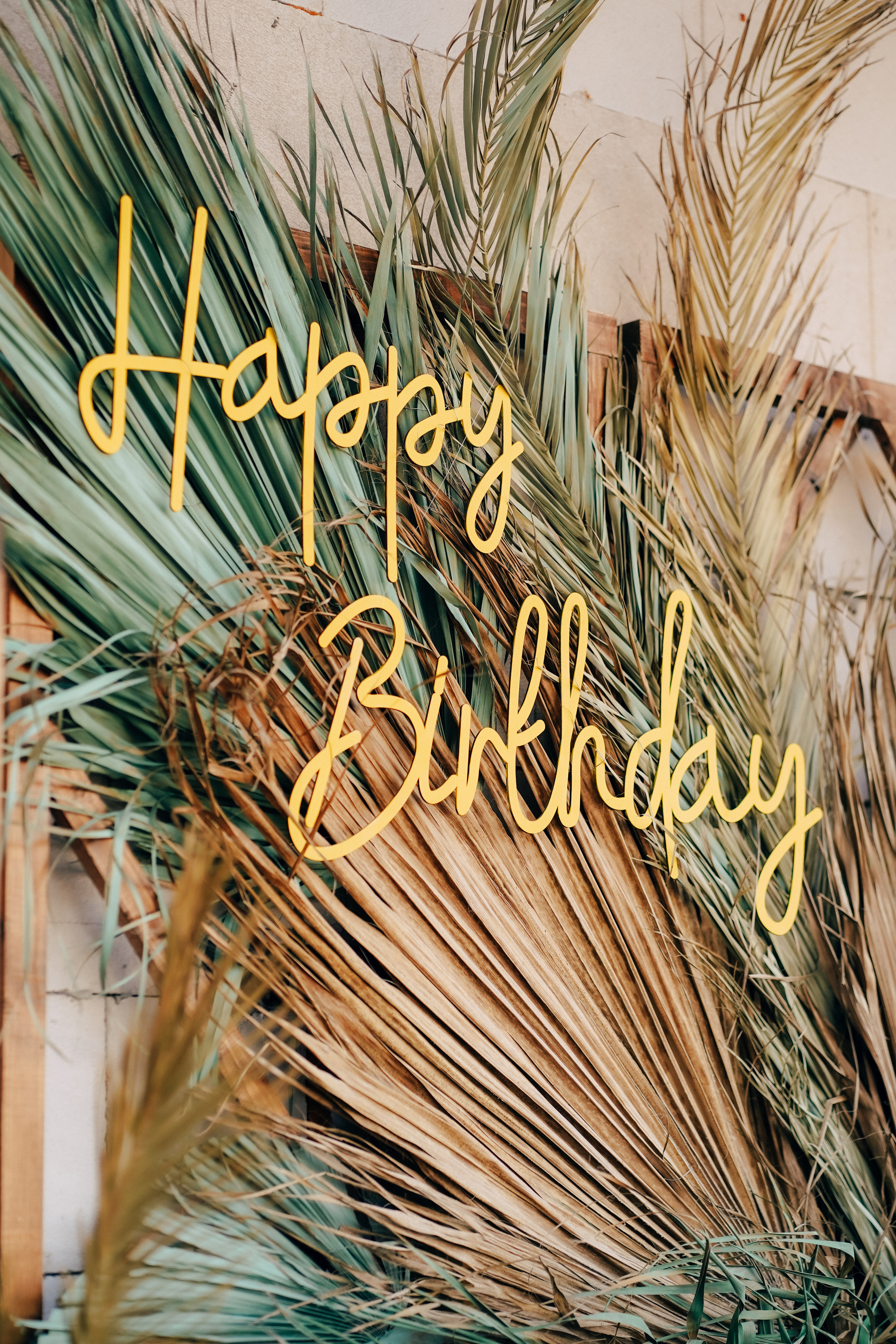 День рождения по-гавайски