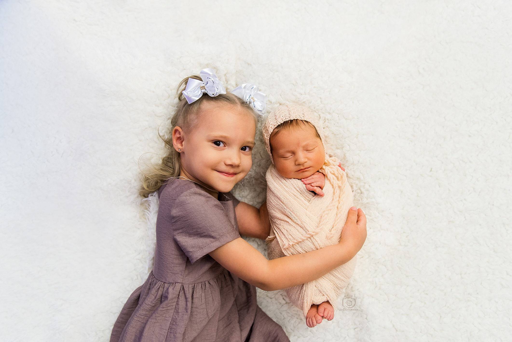 Портфолио новорожденных. Фотограф в Нефтеюганске Мила Аксёнкина