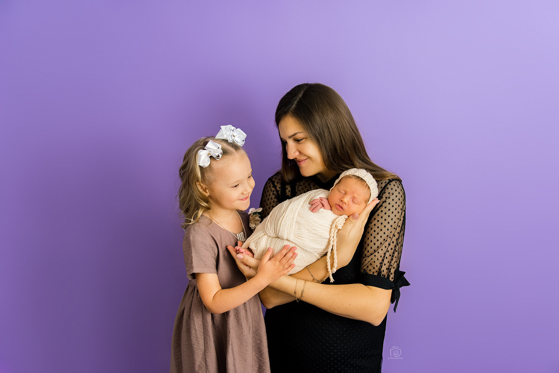 Портфолио новорожденных. Фотограф в Нефтеюганске Мила Аксёнкина