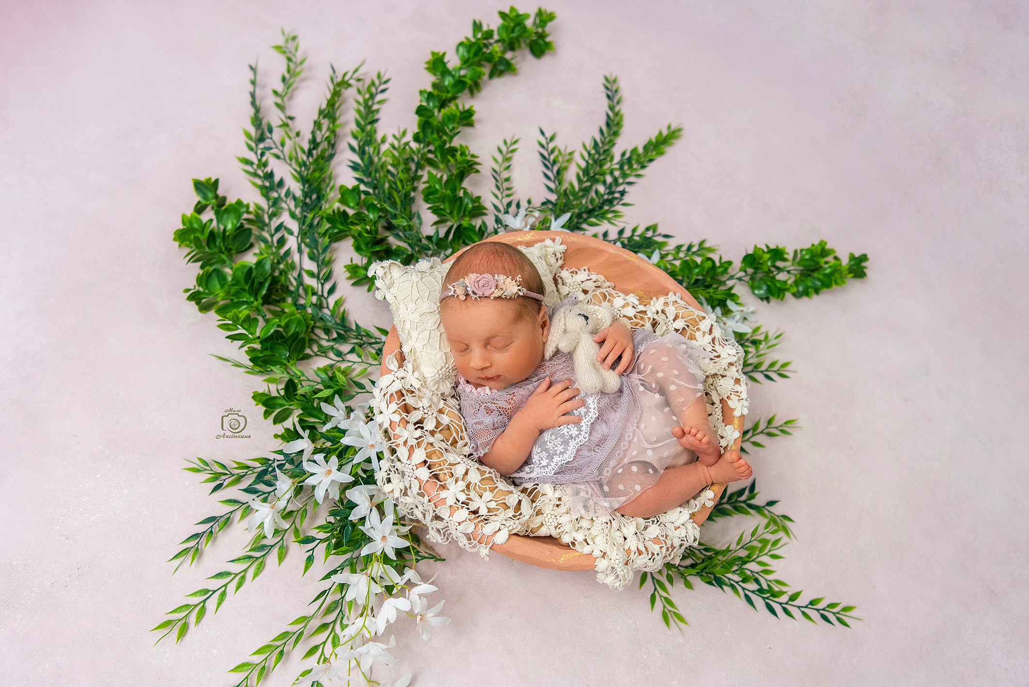 Портфолио новорожденных. Фотограф в Нефтеюганске Мила Аксёнкина