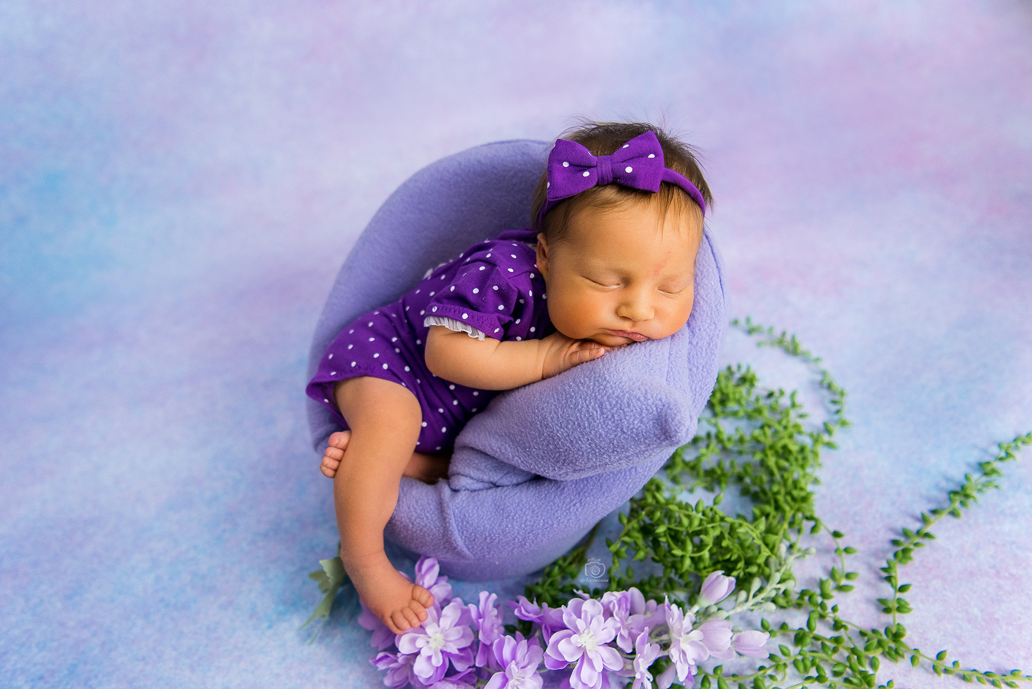 Портфолио новорожденных. Фотограф в Нефтеюганске Мила Аксёнкина