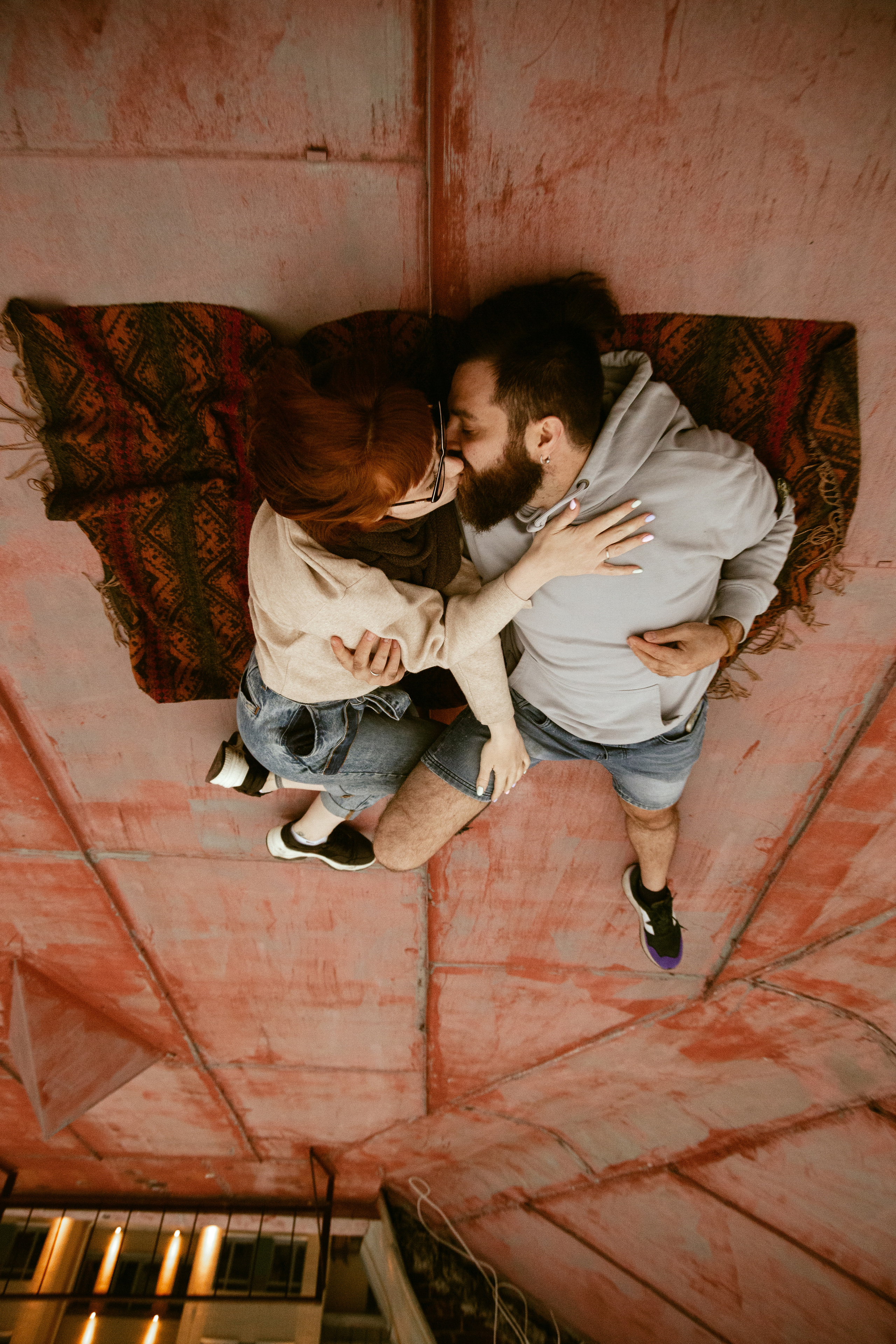 Вика, Саша и крыша. Фотограф в Тбилиси Наталья Фомина