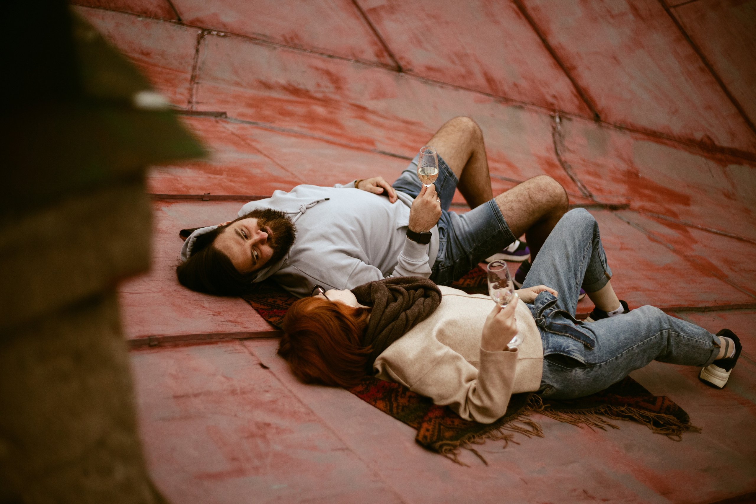 Вика, Саша и крыша. Фотограф в Тбилиси Наталья Фомина