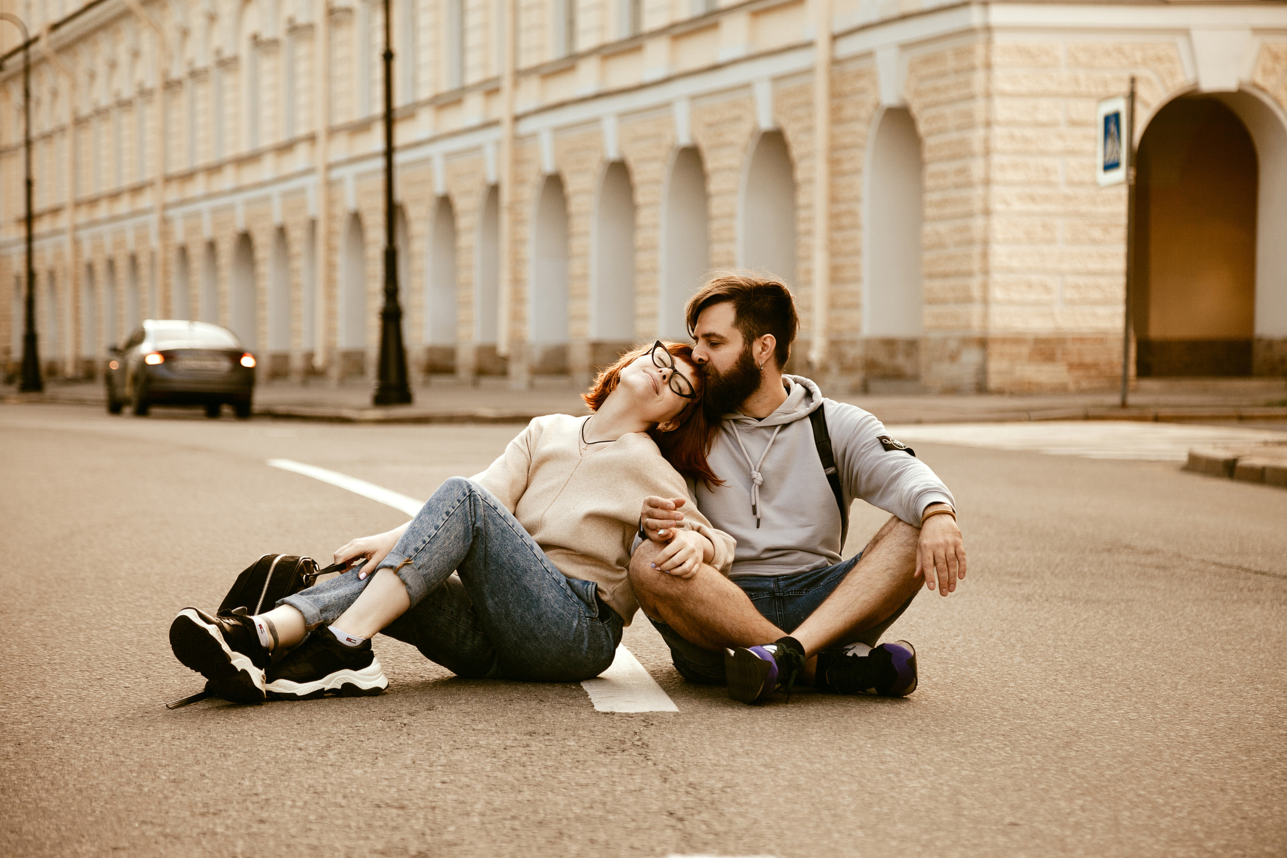 Вика, Саша и крыша. Фотограф в Тбилиси Наталья Фомина