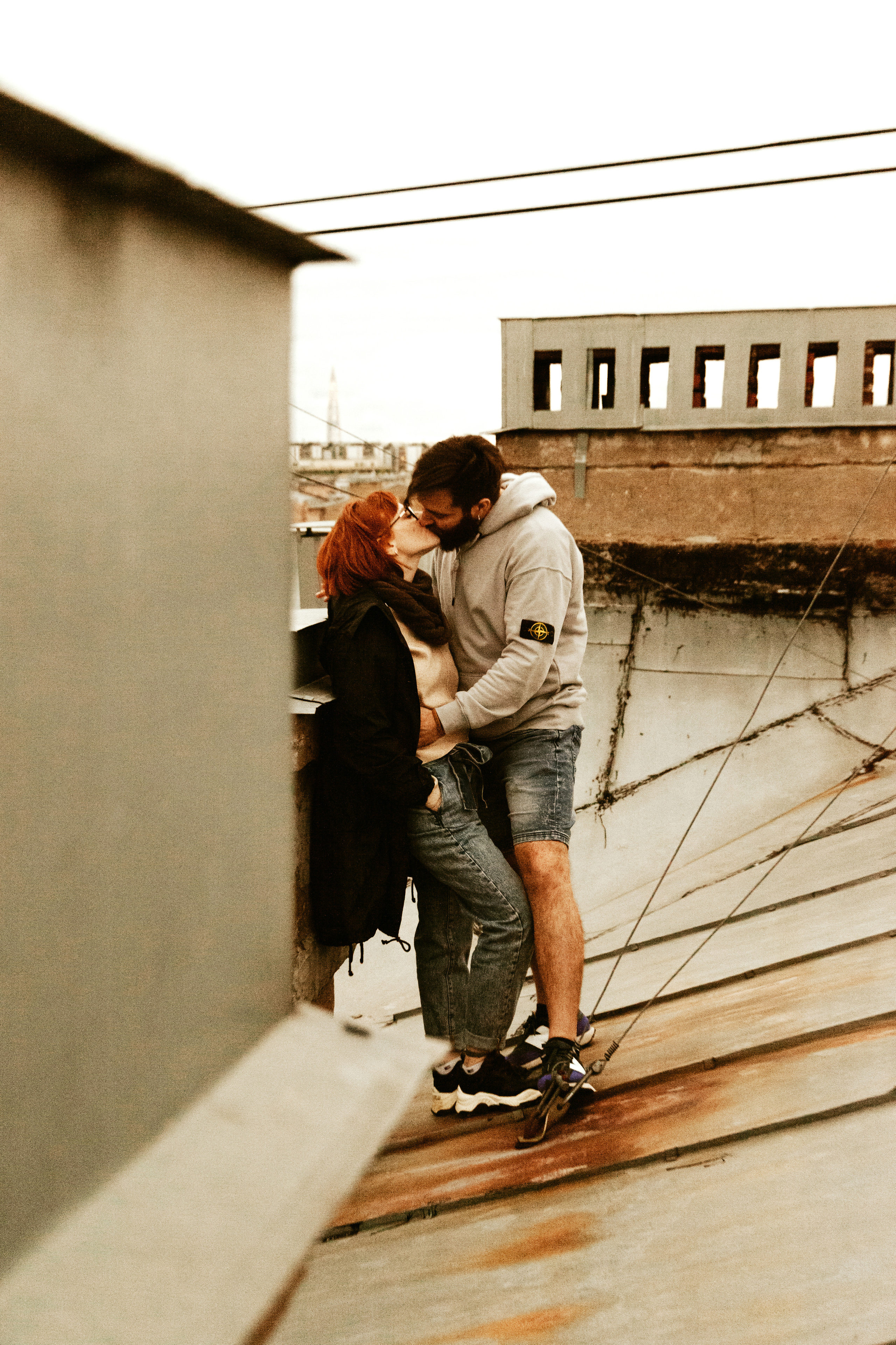 Вика, Саша и крыша. Фотограф в Тбилиси Наталья Фомина