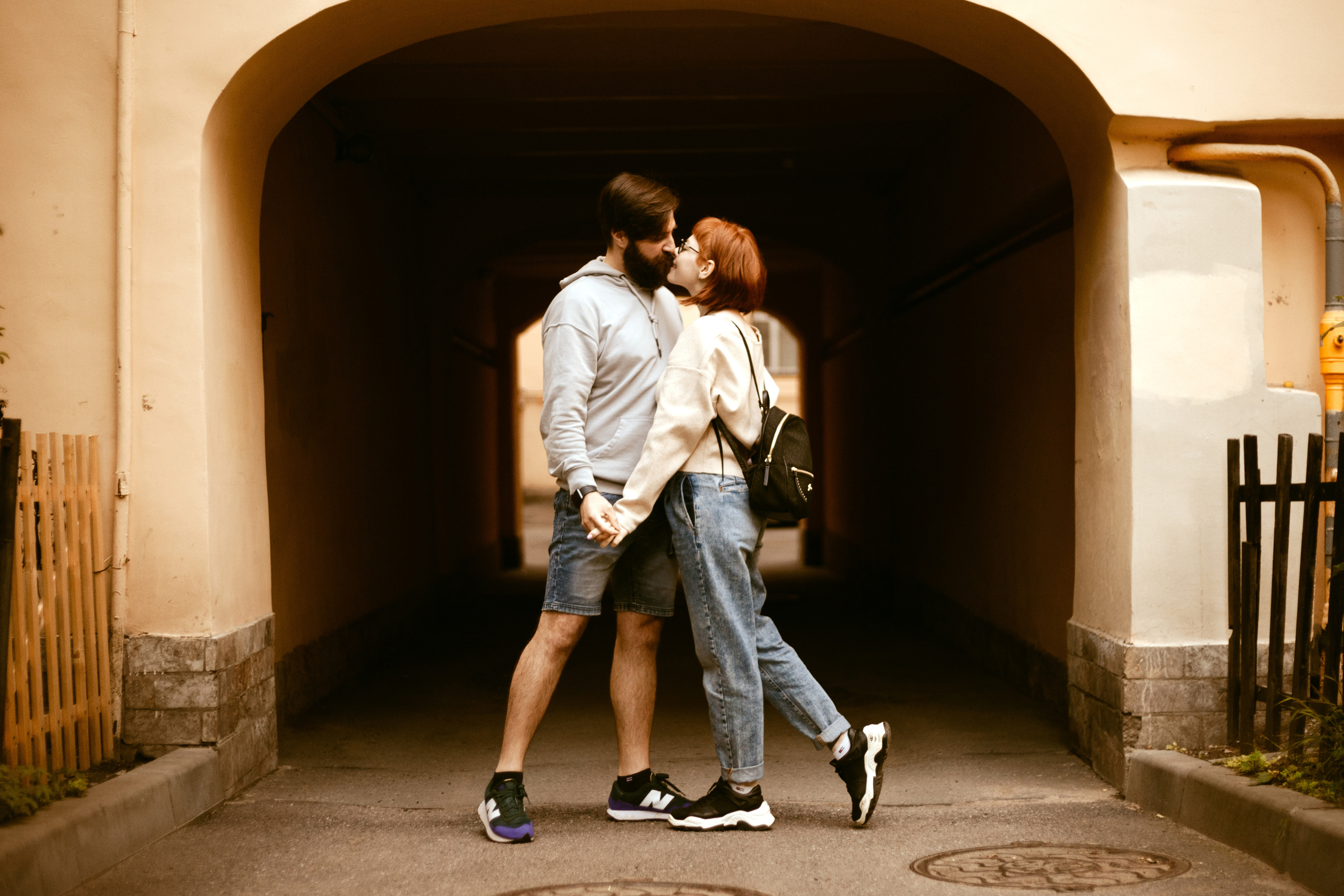 Вика, Саша и крыша. Фотограф в Тбилиси Наталья Фомина