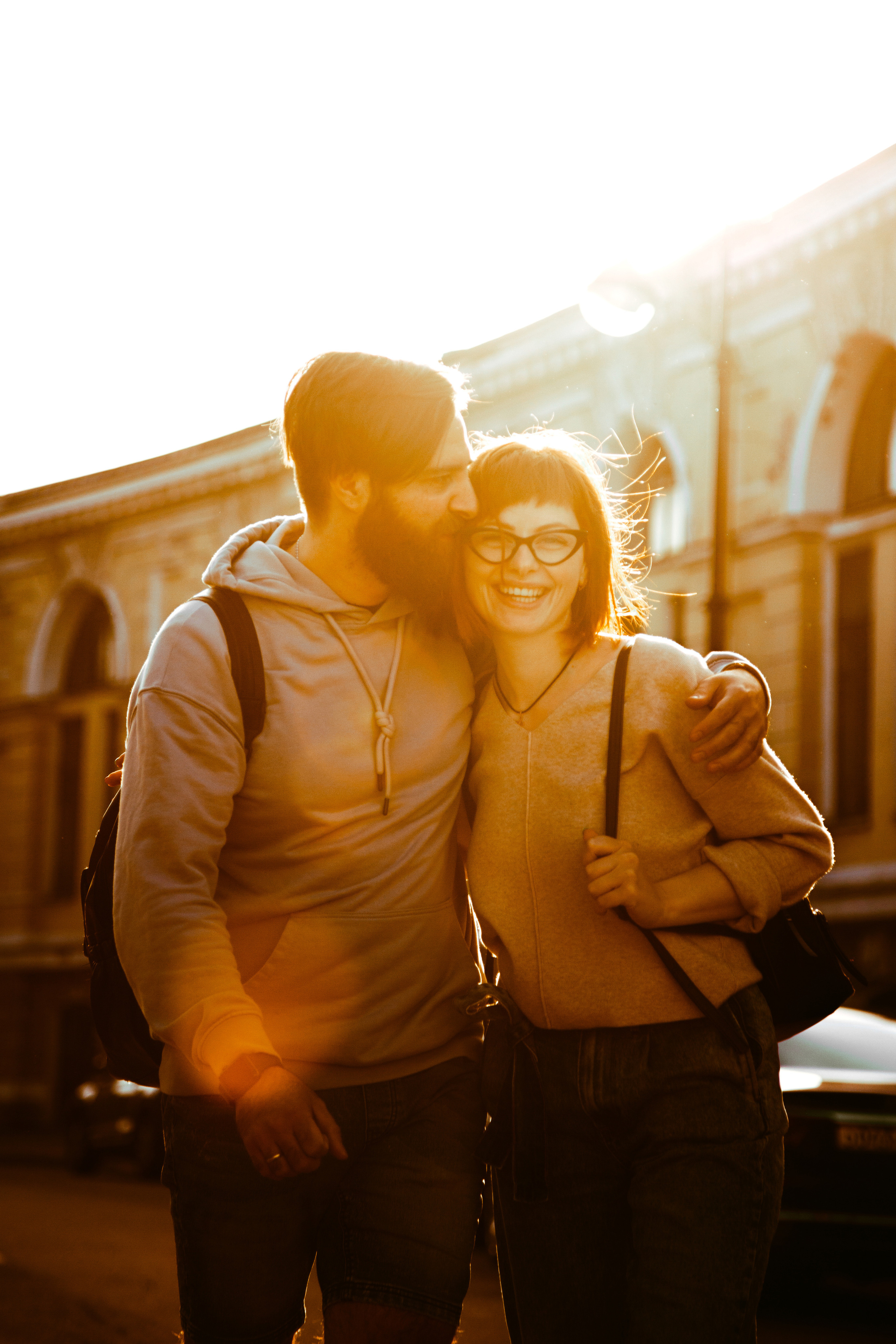 Вика, Саша и крыша. Фотограф в Тбилиси Наталья Фомина
