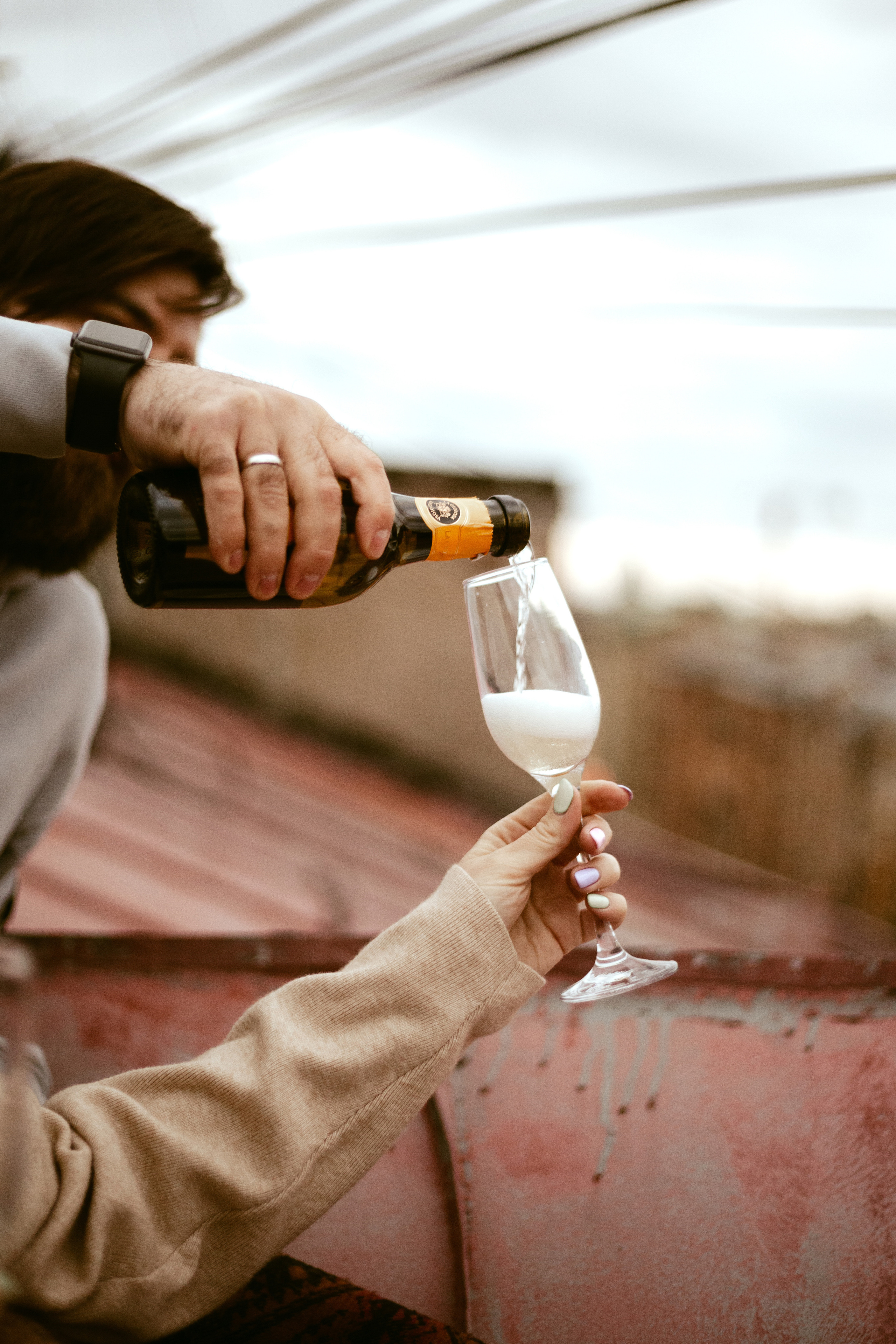 Вика, Саша и крыша. Фотограф в Тбилиси Наталья Фомина