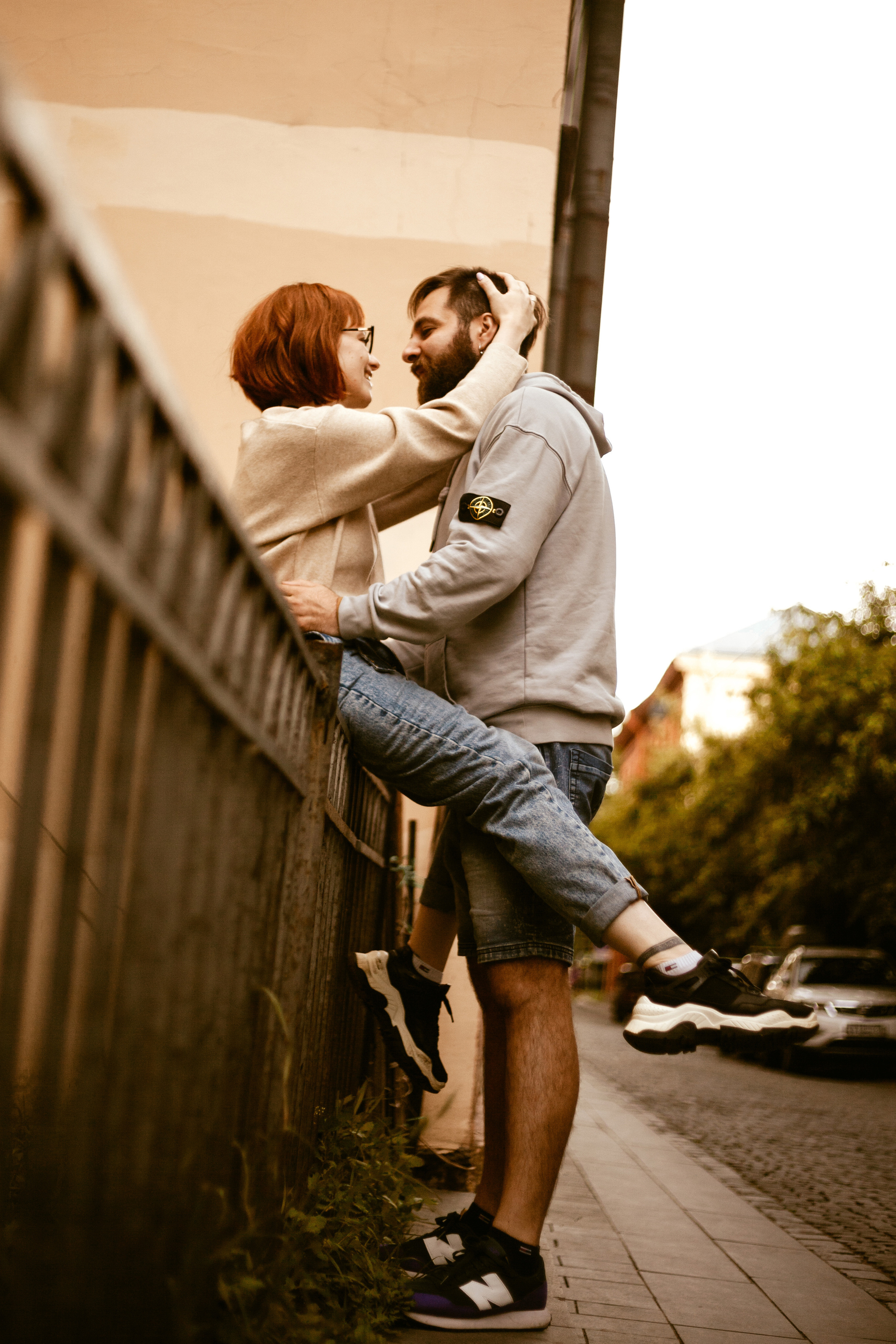 Вика, Саша и крыша. Фотограф в Тбилиси Наталья Фомина