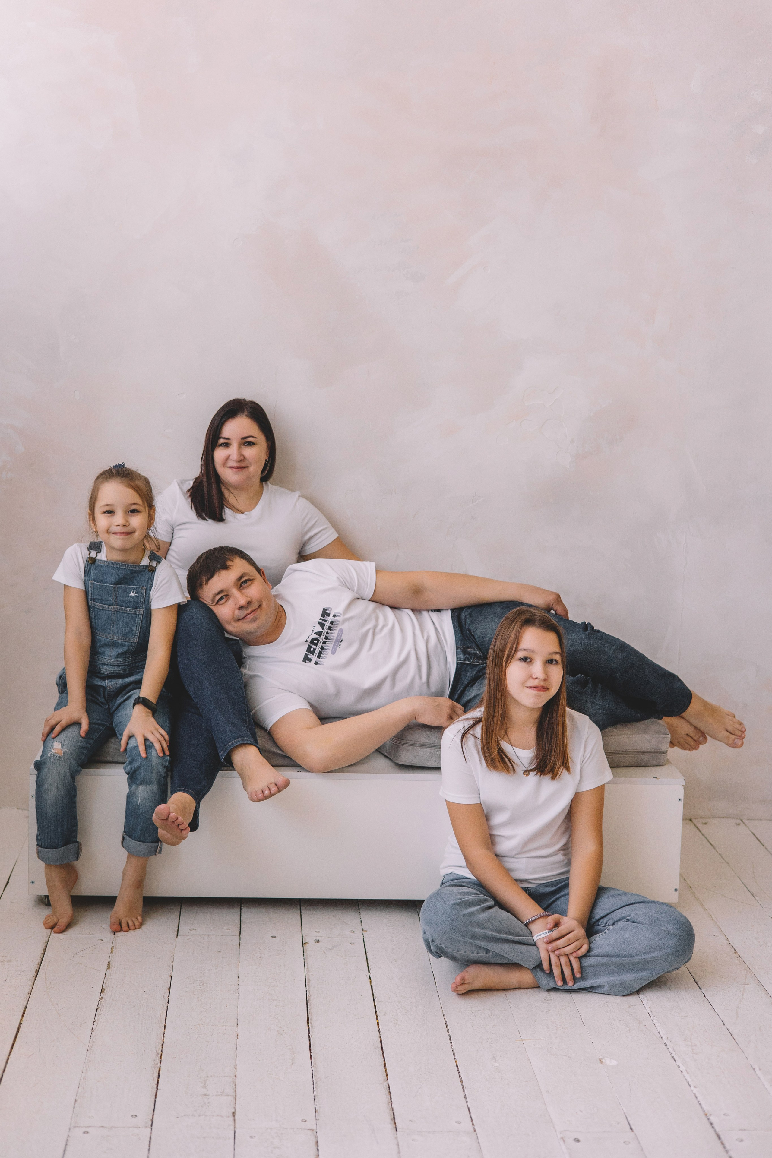 Папа, мама и девчонки