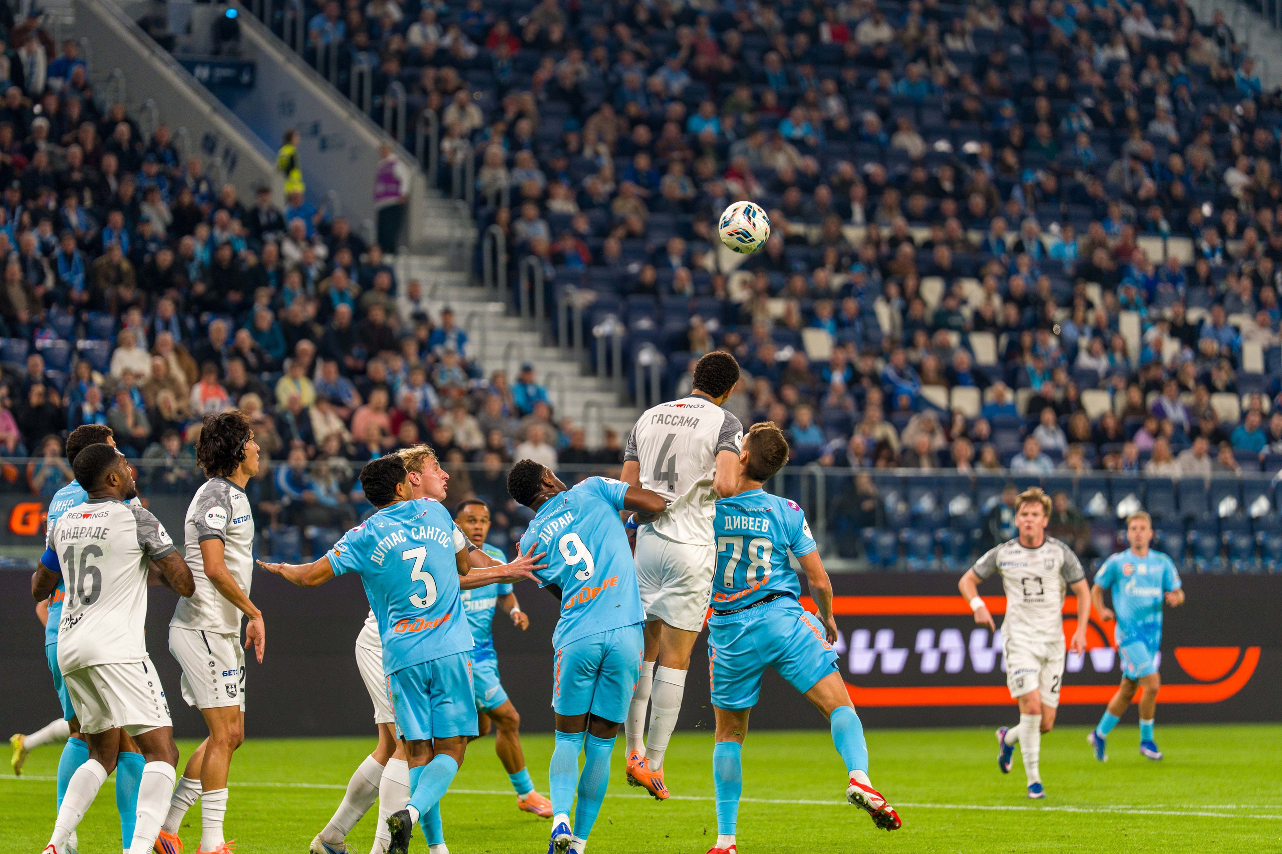 Zenit vs Baltika — RPL 2025/26 match gallery at Gazprom Arena | Anton Gauf. Sports Photographer in Saint Petersburg | Anton Hauff