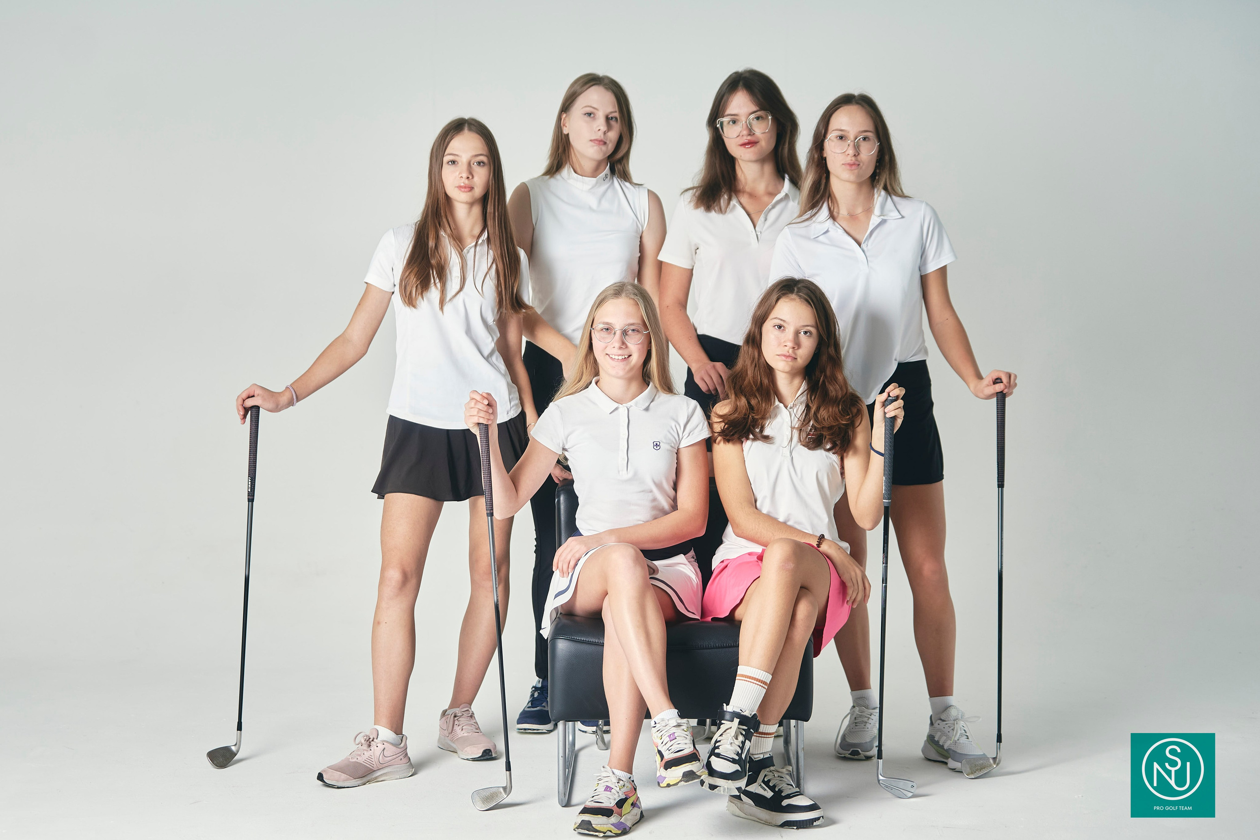 NSU съемка команды 2024. Академия гольфа NSU в Москве. Тренировки по гольфу для детей и взрослых, тренировки для новичков