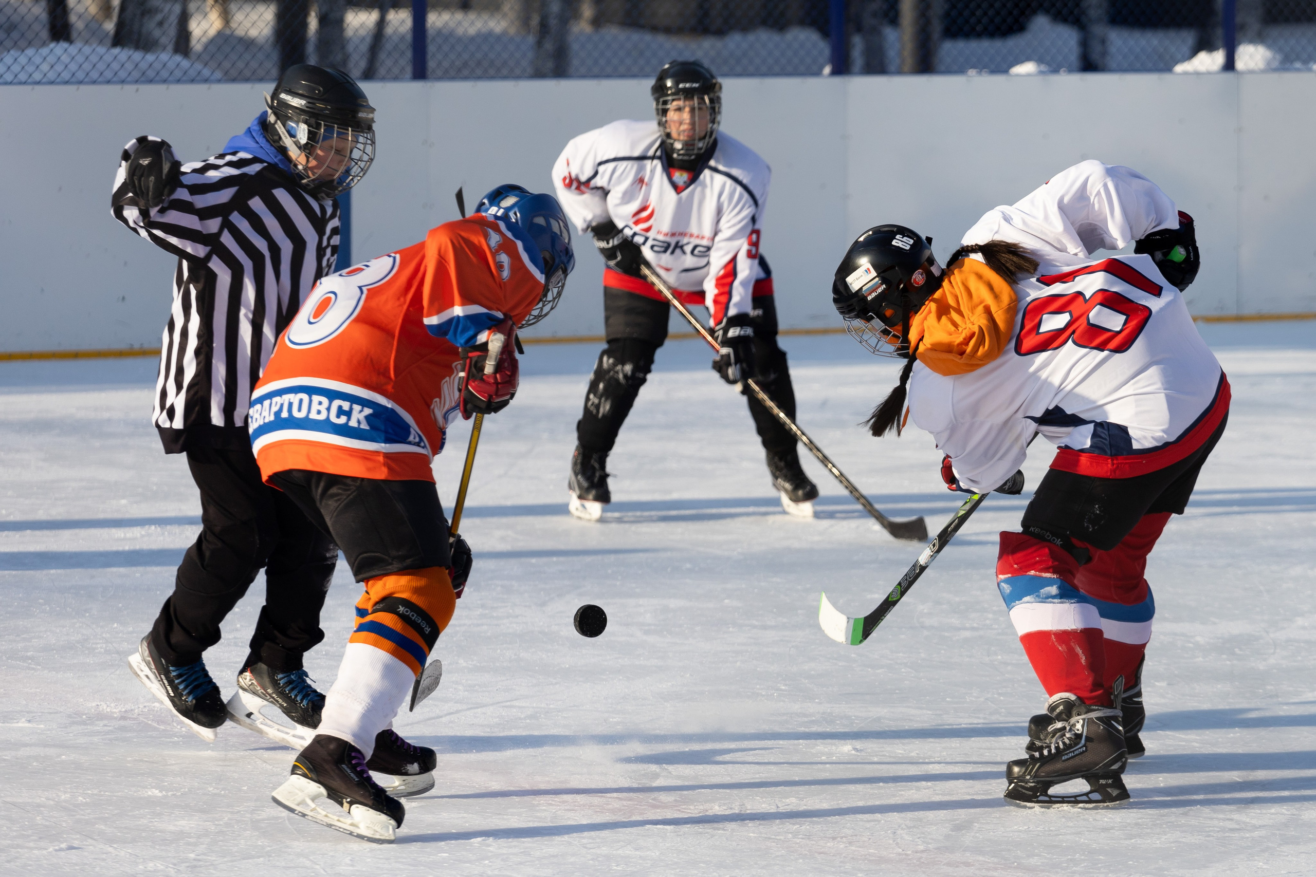 Хоккей. Репортажный фотограф Александр Чусь