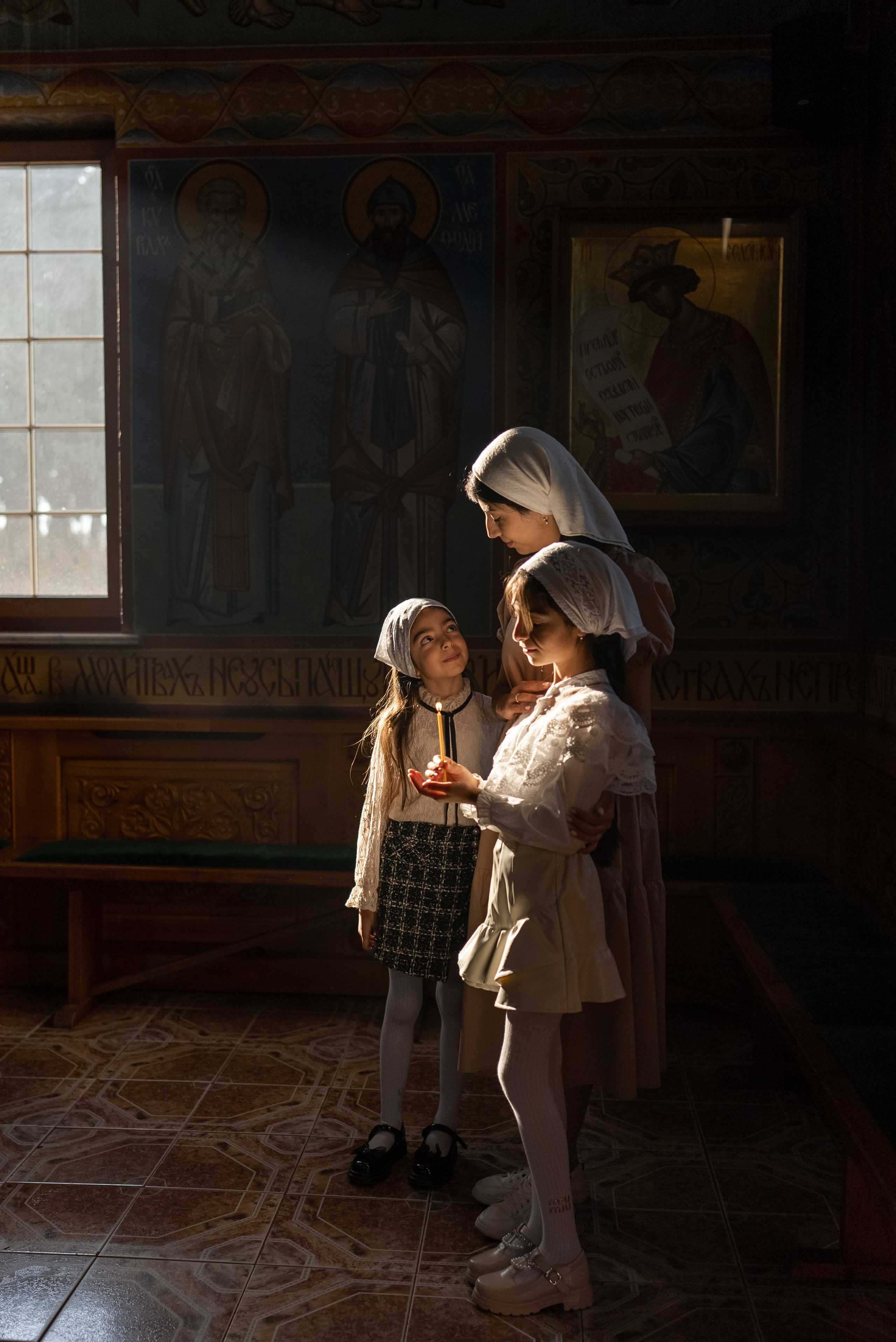 В Успенском храме. Семейный фотограф и видеограф Алёна Ким