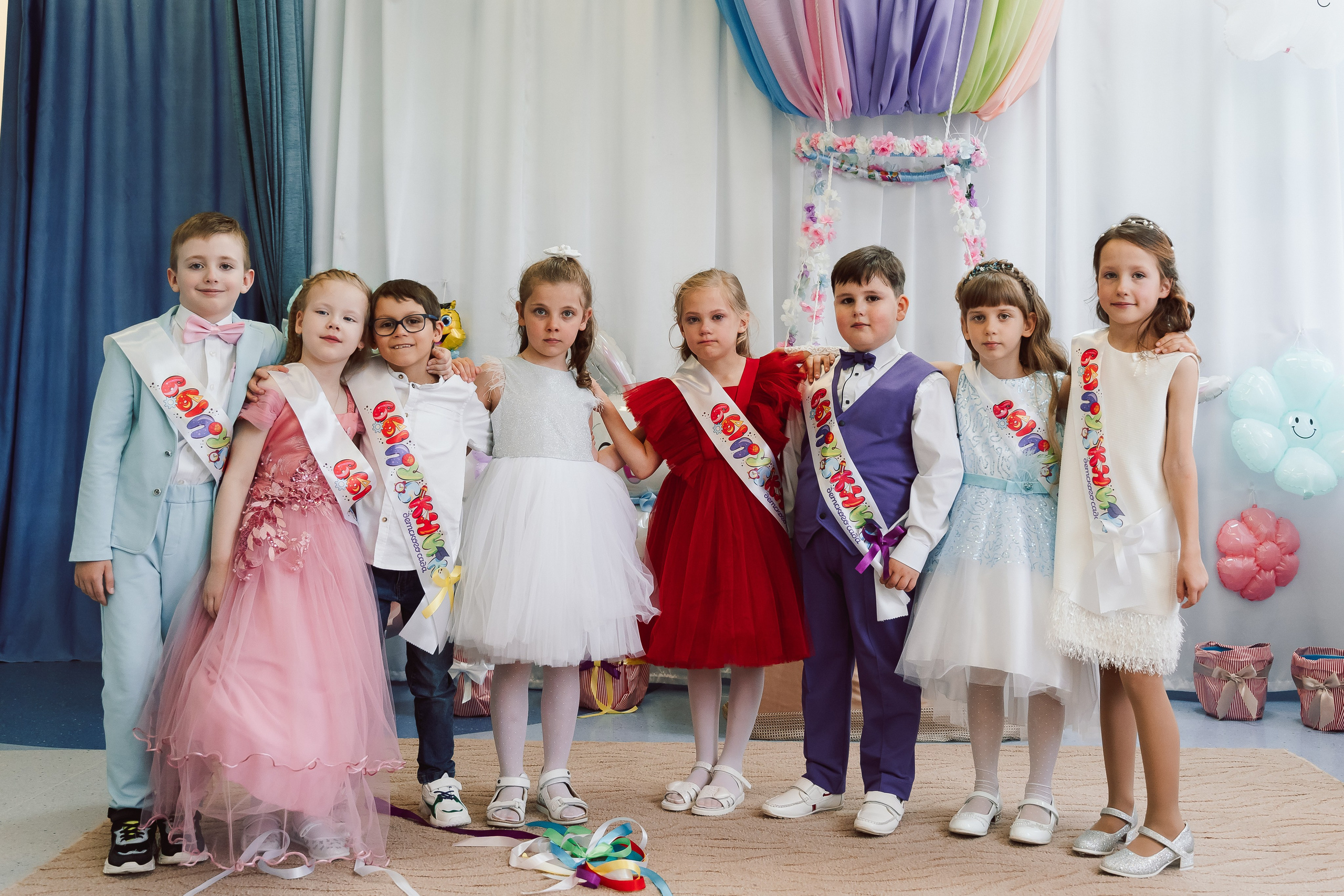 Пример фотосессии выпускного утренника в детском саду. Фотограф для семей и экспертов в г. Воронеж Ирина Круглова