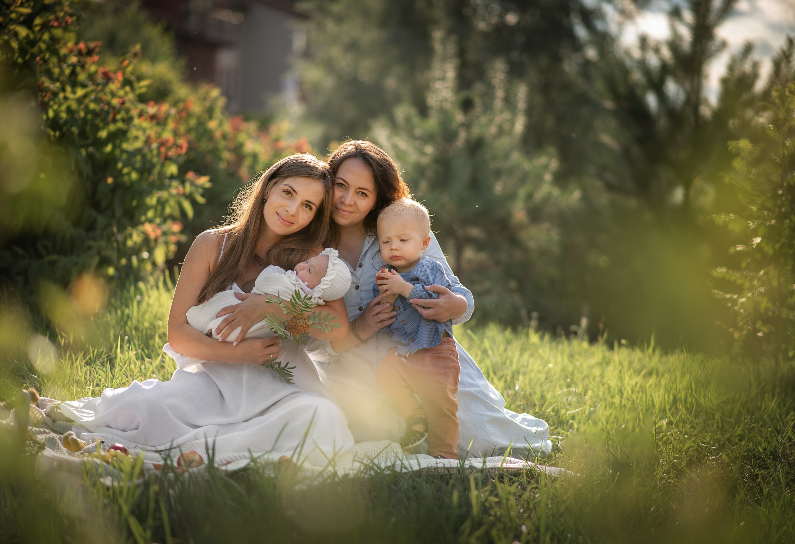 Семейная фотосессия на природе. Душевная фотография от сердца к сердцу Марина Жиделева фотограф Москва