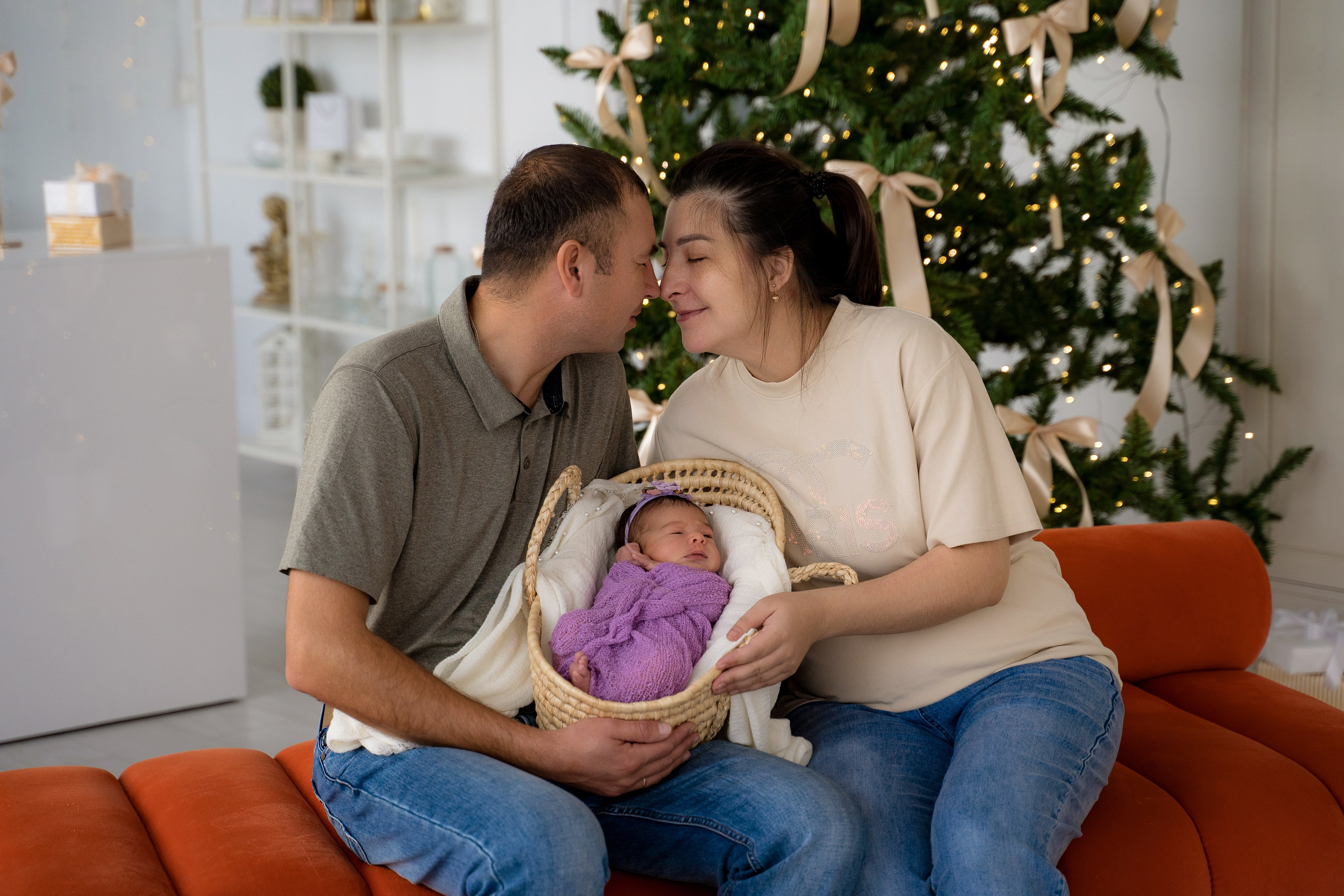 Ньюборн люкс. Фотостудия Малина в городе Улан-Удэ. Фотограф Ирина Жарникова