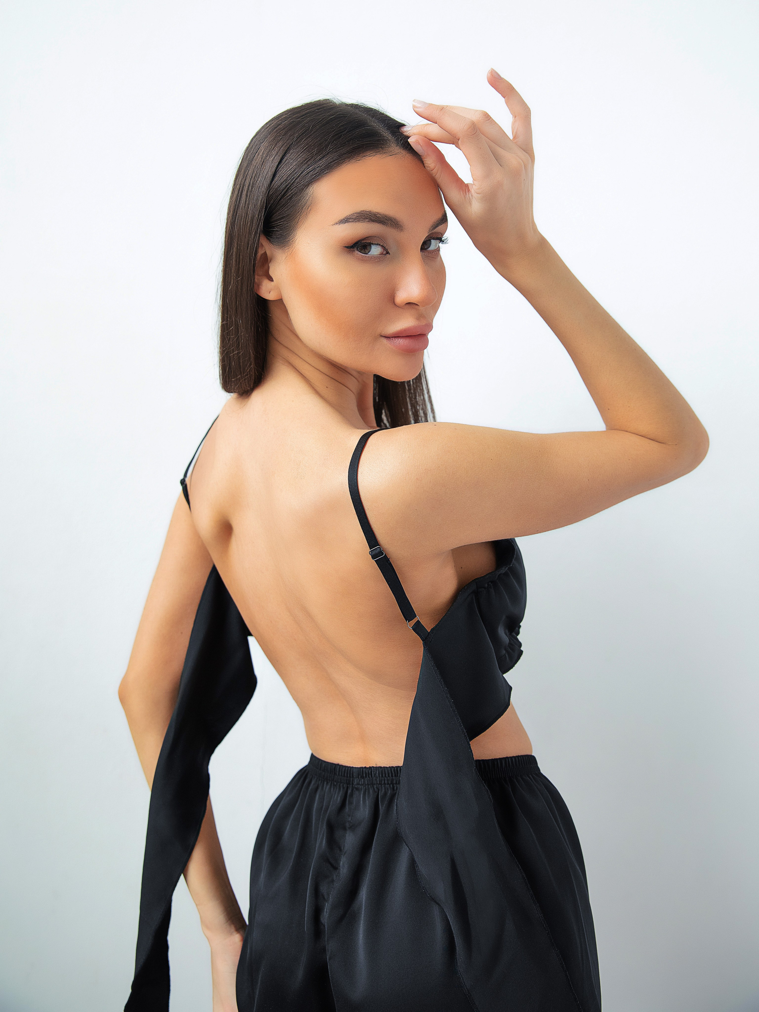 Женские пижамы. Фотостудия предметной и модельной съёмки для маркетплейсов