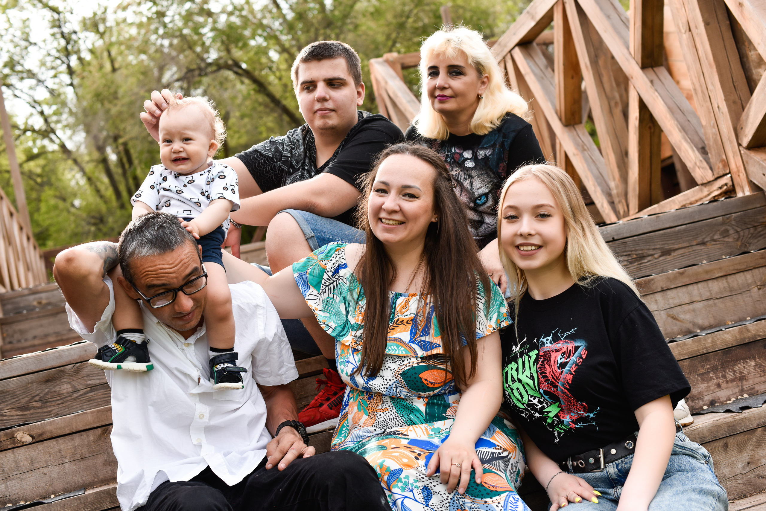 Семья Насти