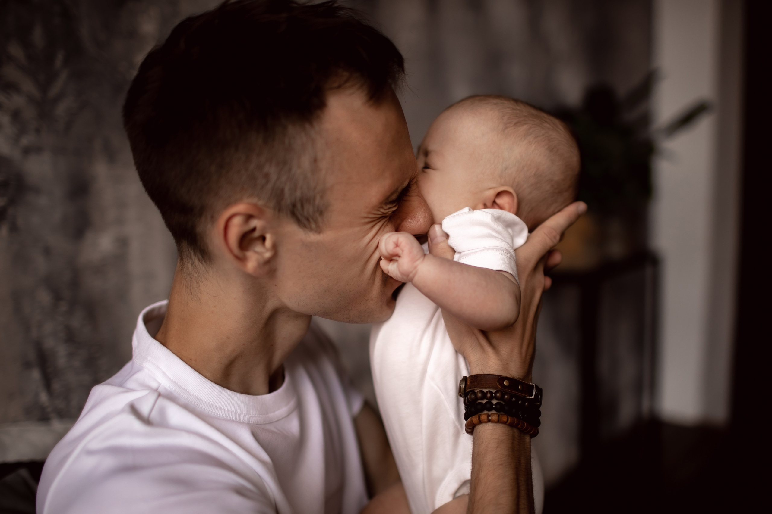 Валерия и Геннадий с крошкой. Семейный фотограф в Москве