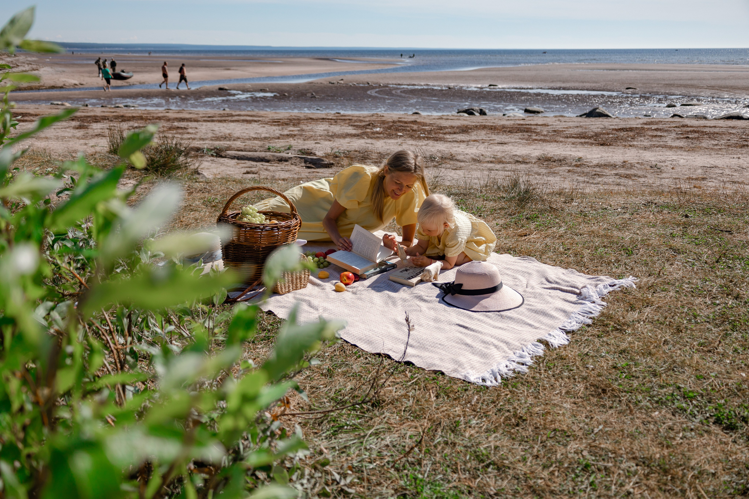 Пикник у белого моря. Креативный фотограф из Санкт-Петербурга Калинина Валентина
