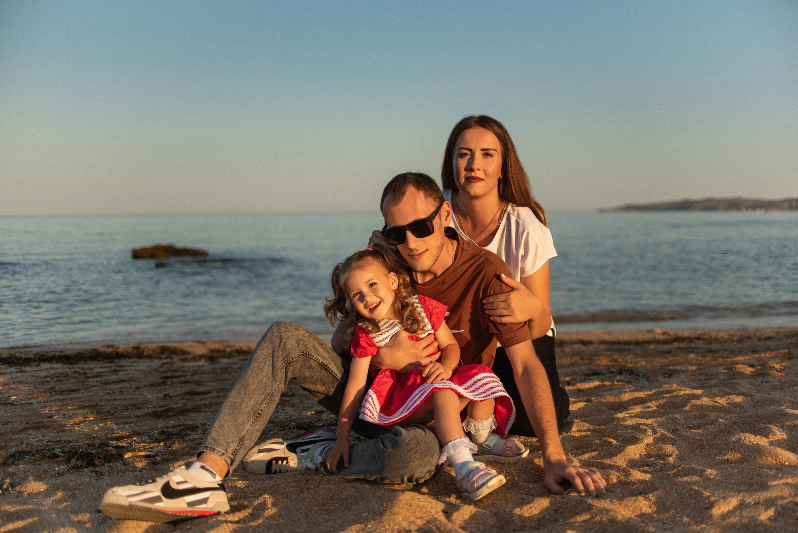 Катя, Олег и Маша. Семейный и свадебный фотограф в Феодосии и Коктебеле