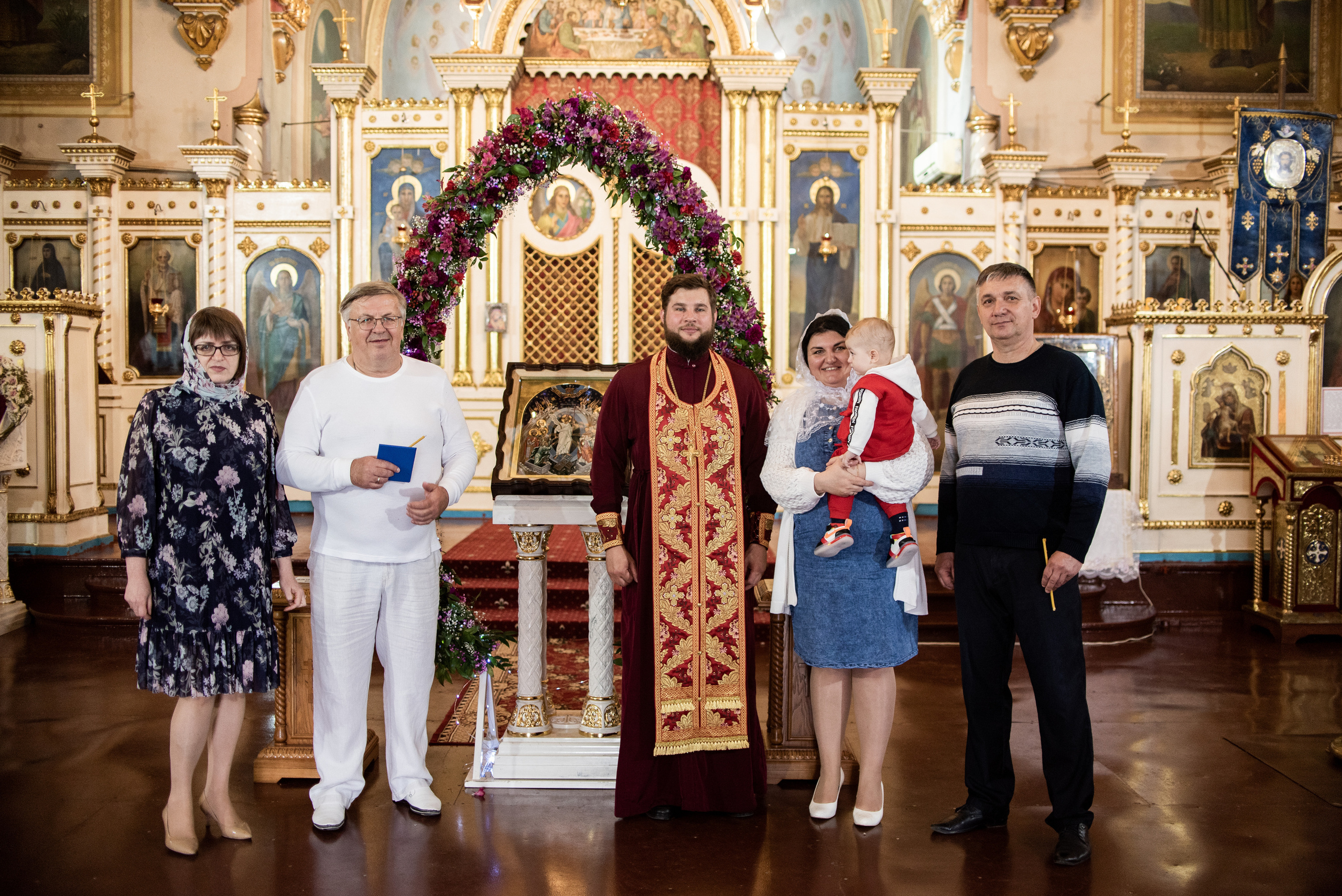 Крещение Ивана. Семейный и свадебный фотограф в Феодосии и Коктебеле