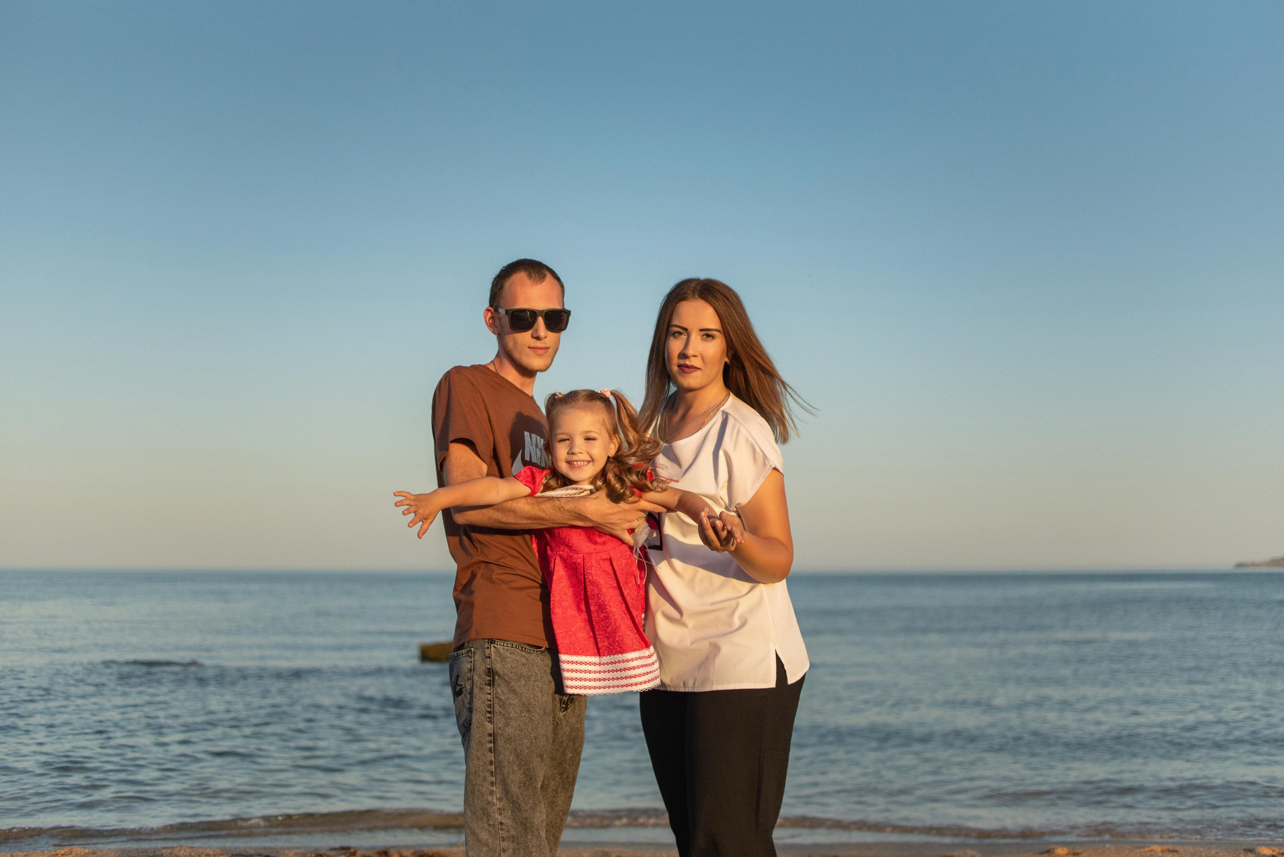 Катя, Олег и Маша. Семейный и свадебный фотограф в Феодосии и Коктебеле