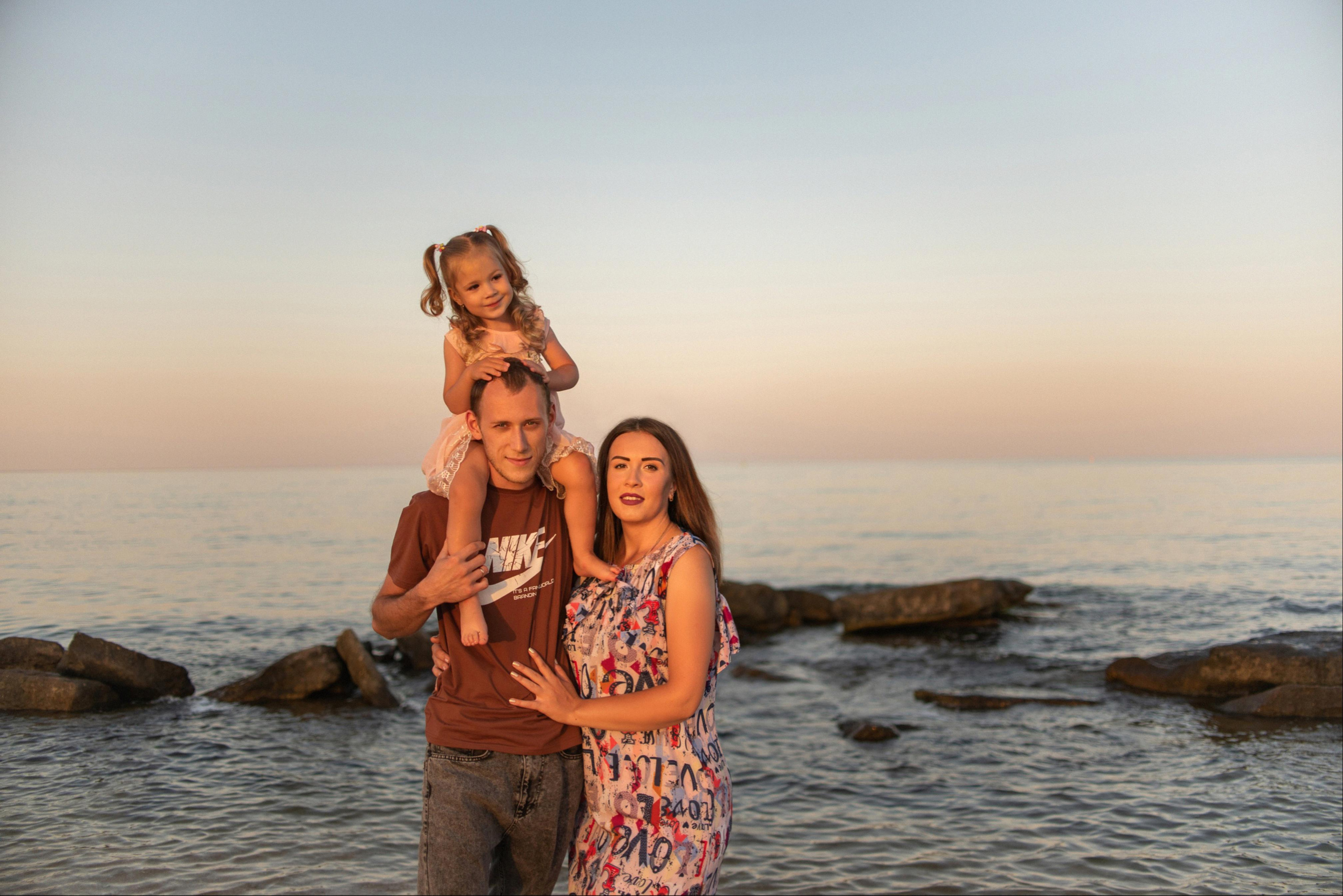 Катя, Олег и Маша. Семейный и свадебный фотограф в Феодосии и Коктебеле