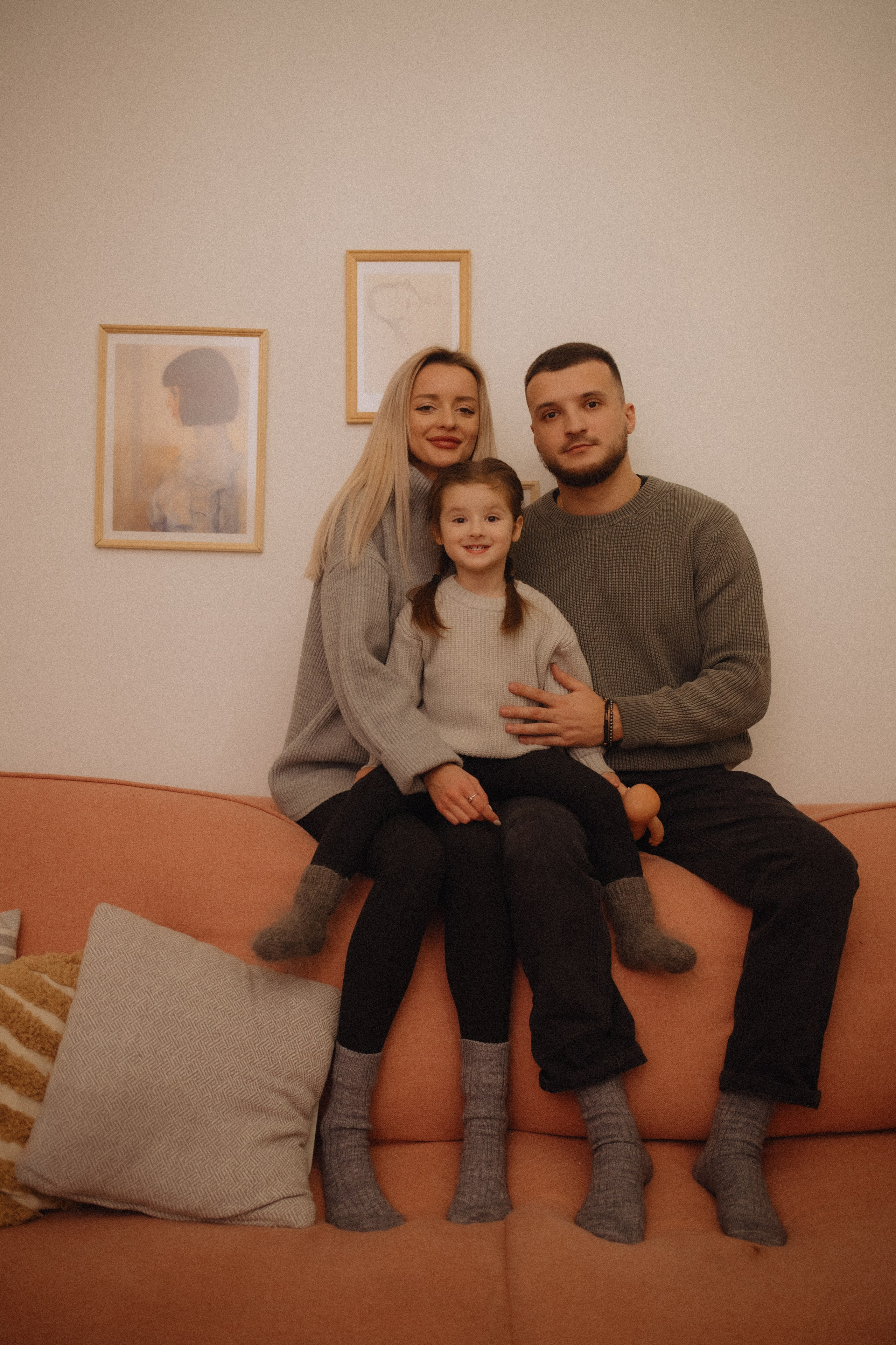 Женя + Алина + Ариана. Семейный и детский фотограф Юлия Шох