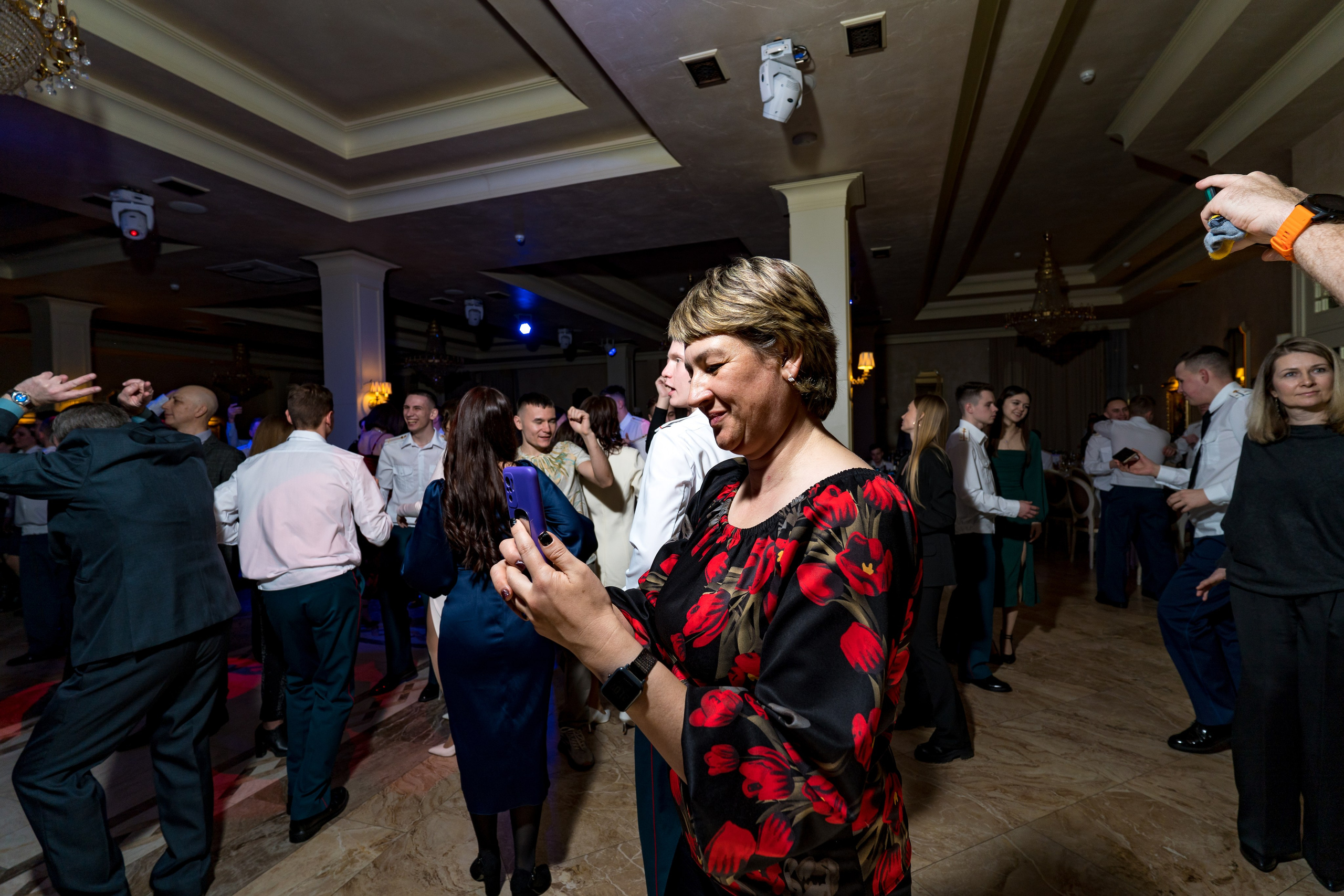 Фотосъемка выпуска военной академии и вручение дипломов