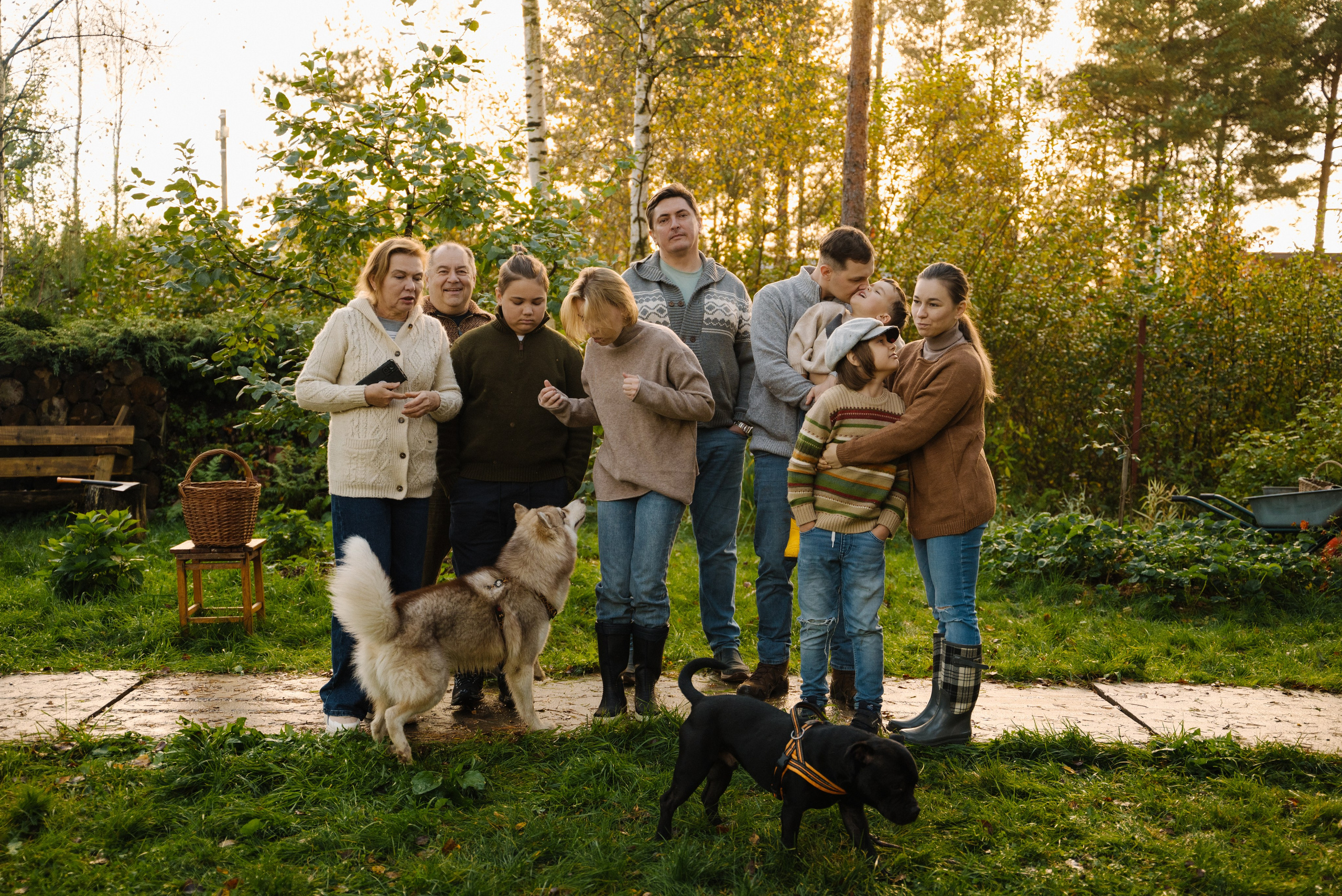На даче. Ваш свадебный и семейный фотограф