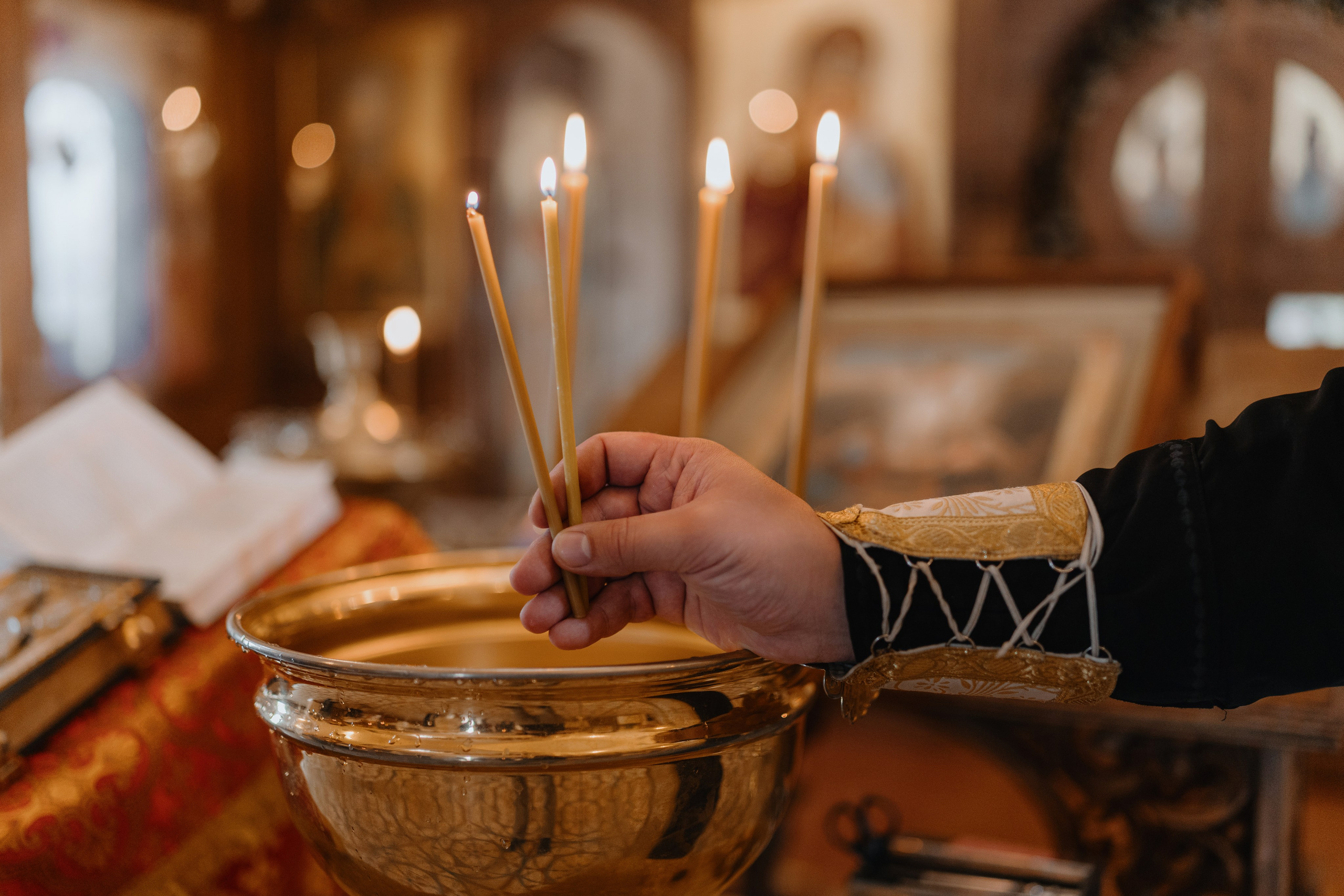 Крещение. Фотограф Олег Сотник