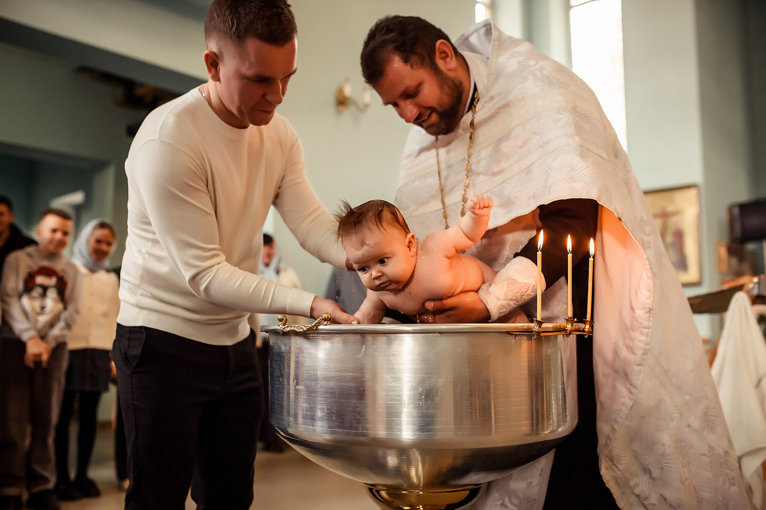 Крещение Верочки