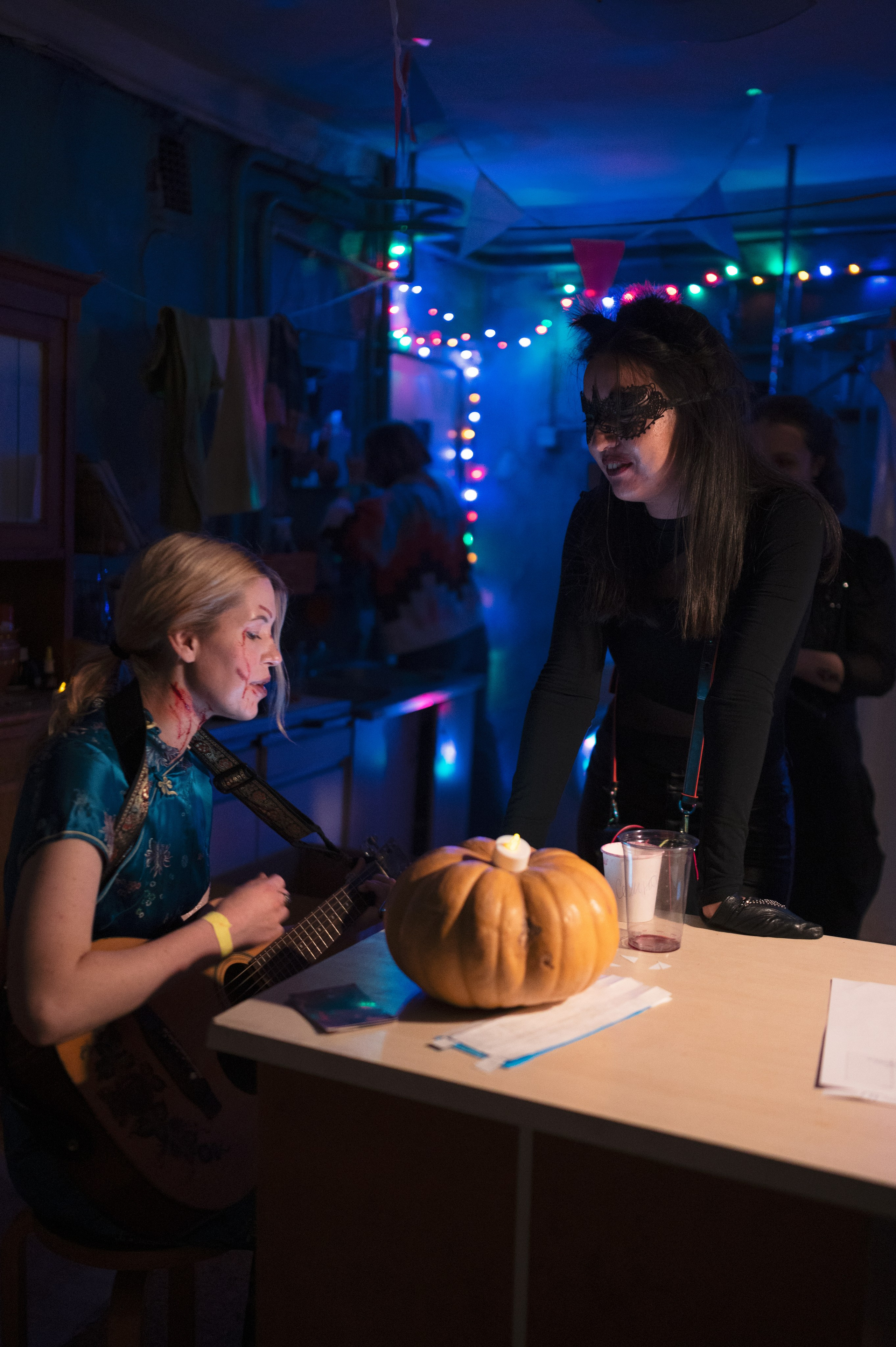 Хеллоуин у Мищенко. Портретный и репортажный фотограф в Санкт-Петербурге