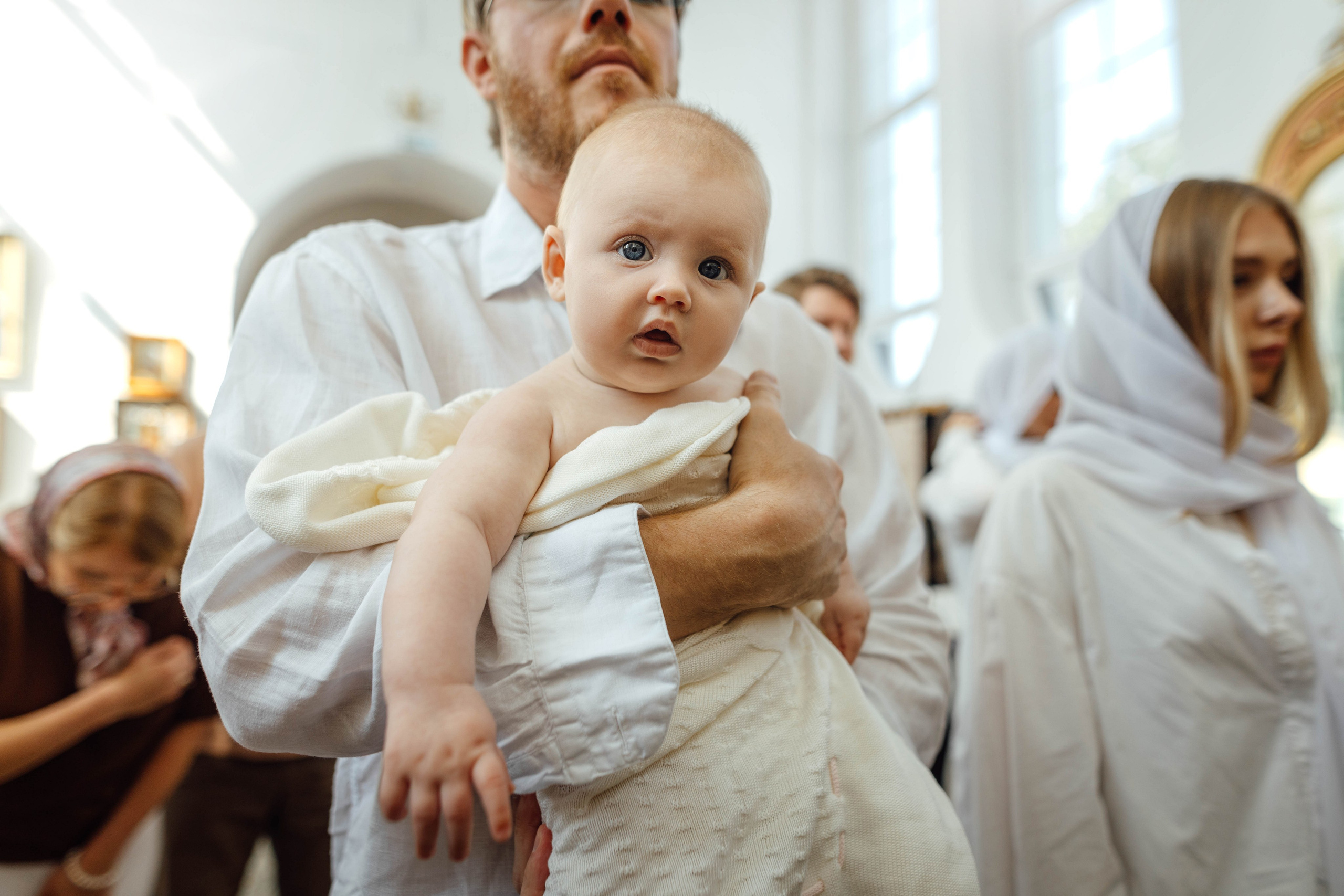 Крещение Мишель, гп. Ивенец, храм Ефросинии Полоцкой, август 2025