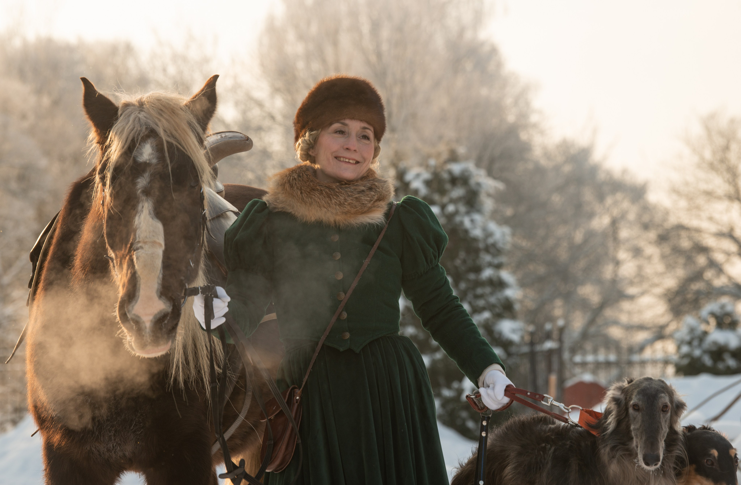 Псовая охота Аванпост. Конный фотограф в Саратове Юлия Иванова