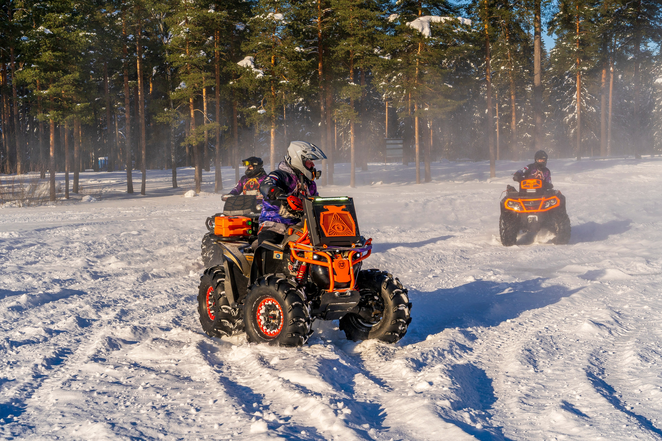 Кудрово ATV. Графический дизайнер Илья Левченко